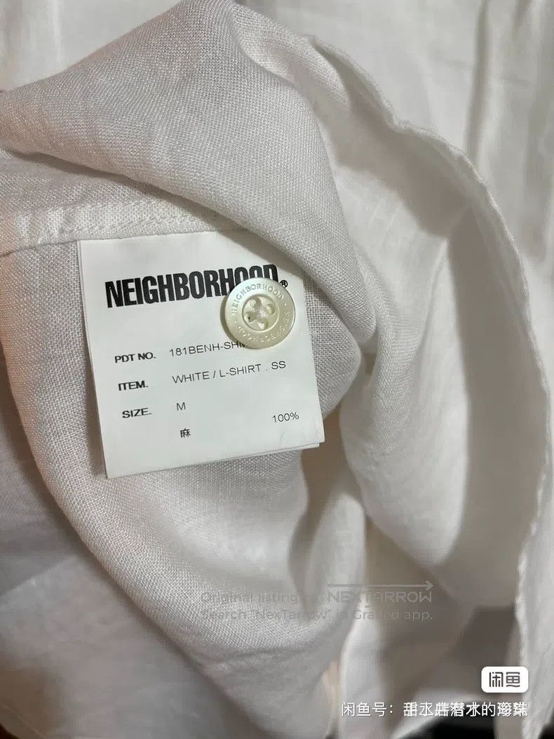 Neighborhood Neighborhood Gold Label White Short Sleeve Shirt, M Size Size US M / EU 48-50 / 2 - 5 Thumbnail