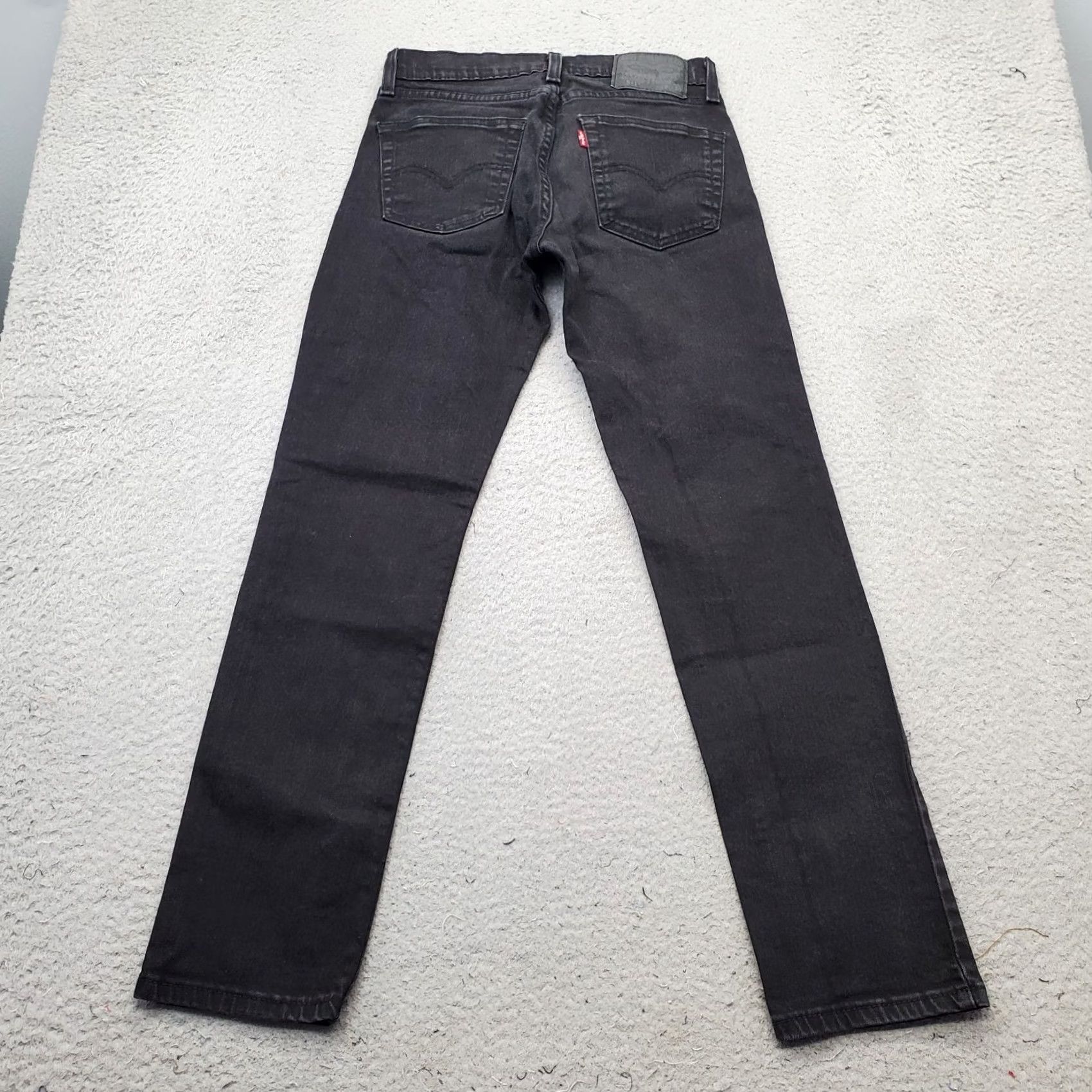 Levi's Levi's 511 Straight Jeans Mens Size 28 Black Denim 5-Pockets Dark Wash Streetwear Denim Jeans Size US 28 / EU 44 - 2 Thumbnail