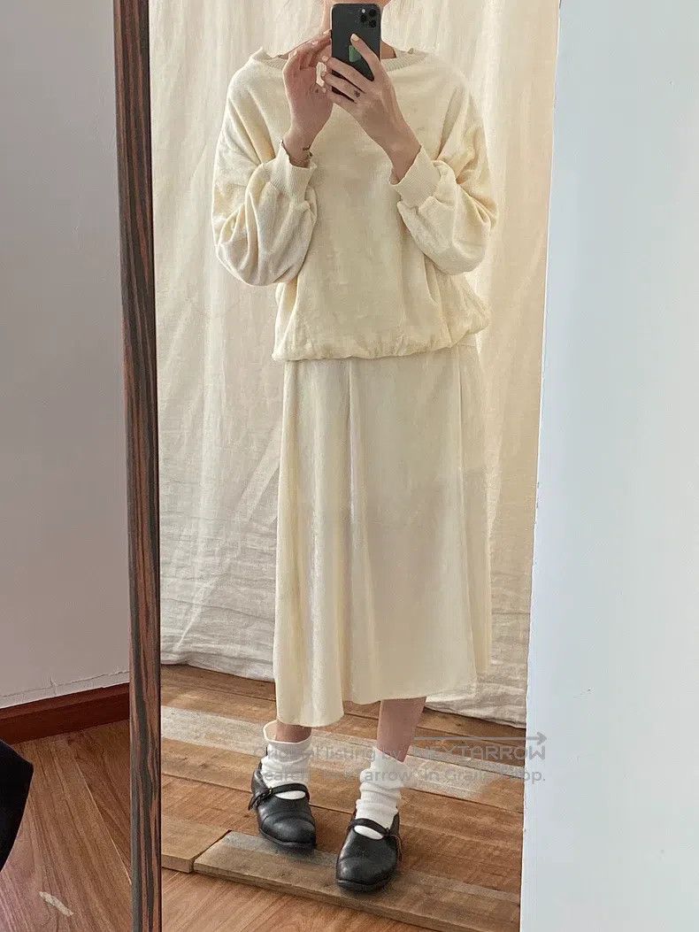 Comme des Garcons Comme Des Garcons Thin velvet dress during felting period Size M / US 6-8 / IT 42-44 - 3 Thumbnail