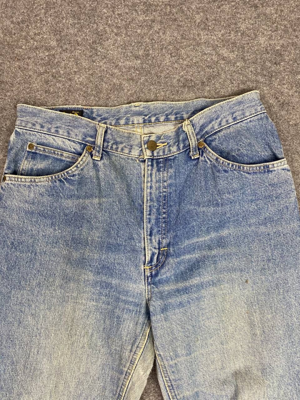 Lee vintage lee rider lightwash denim Size US 33 - 8 Thumbnail