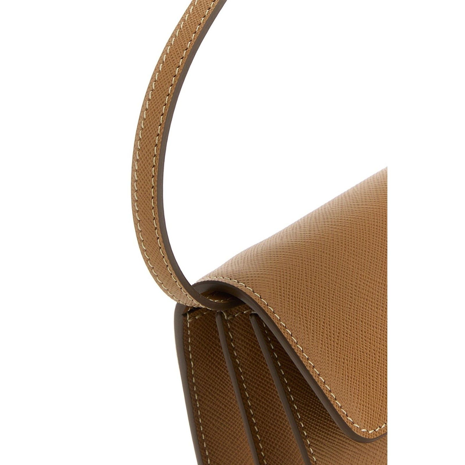Prada PRADA Mini Brown Leather Shoulder Bag New And Authentic Size ONE SIZE - 4 Thumbnail