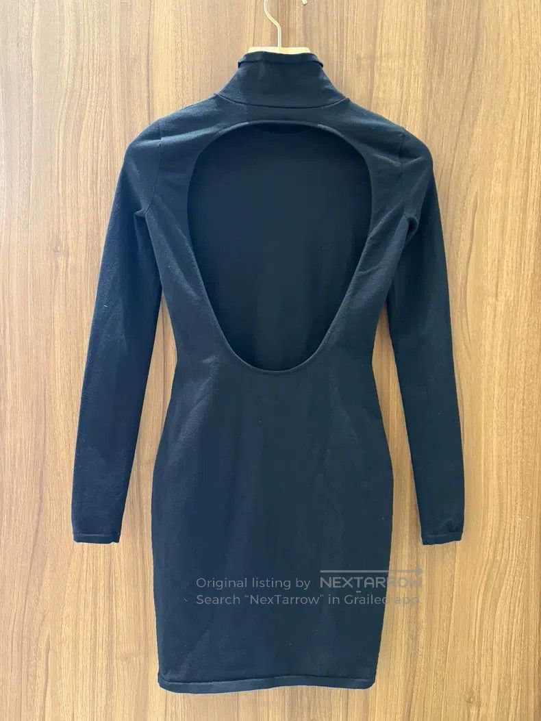 Balenciaga Balenciaga Black high-neck dress Size XS / US 0-2 / IT 36-38 - 2 Thumbnail