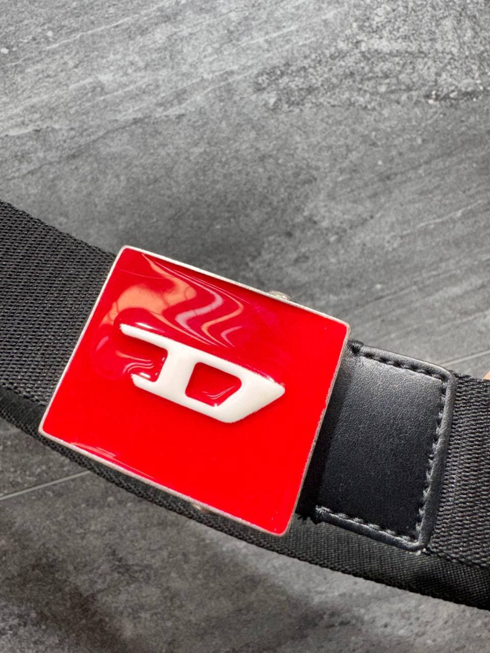 Diesel Belt Diesel B-Plaque Black Size 80cm./inch 32 Size ONE SIZE - 3 Thumbnail