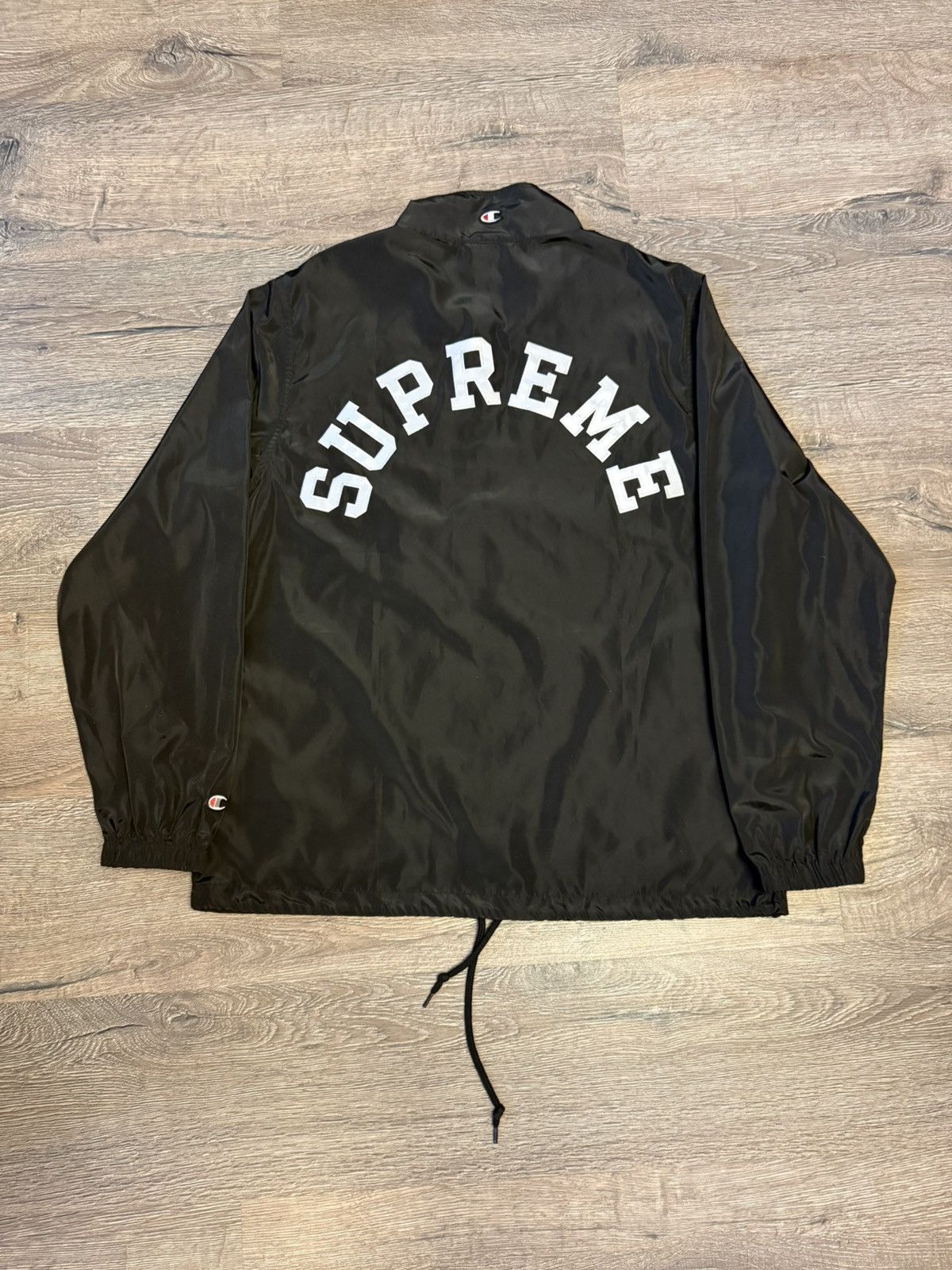Champion × Supreme Supreme x Champion SS17 Half Zip Pullover Jacket Size US M / EU 48-50 / 2 - 1 Thumbnail