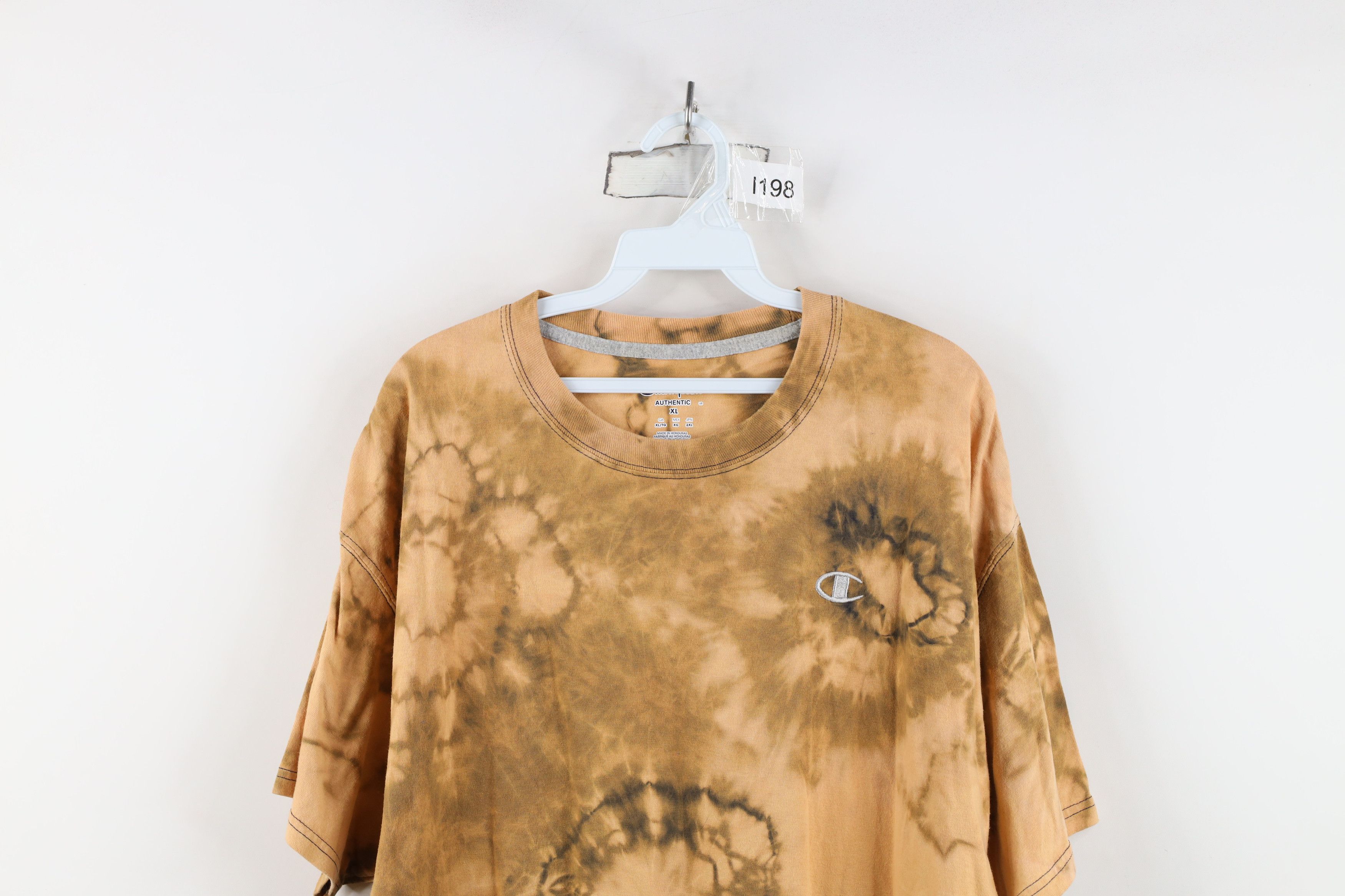 Champion Vintage Y2K Champion Wash Classic Logo Short Sleeve T-Shirt Size US XL / EU 56 / 4 - 2 Thumbnail