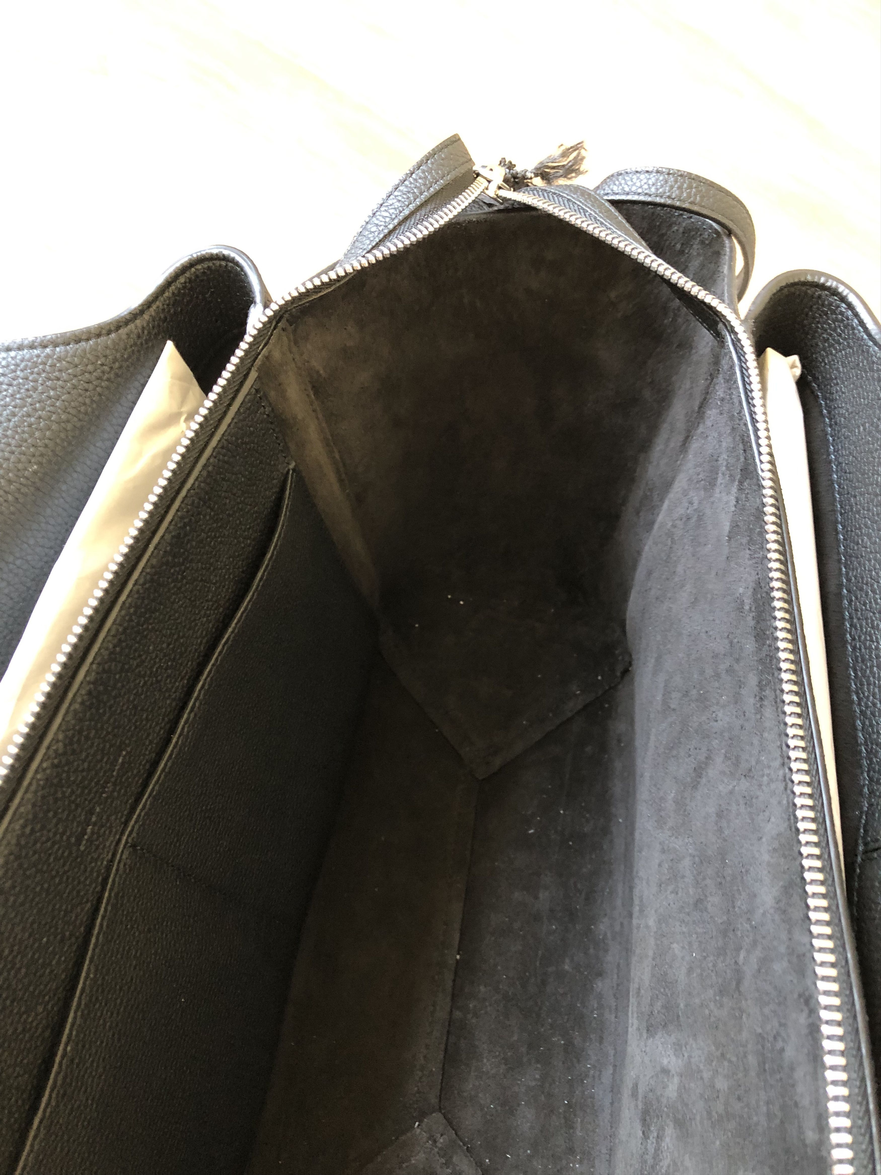 Celine Celine Trifold Small Tote Bag Black Size ONE SIZE - 5 Thumbnail