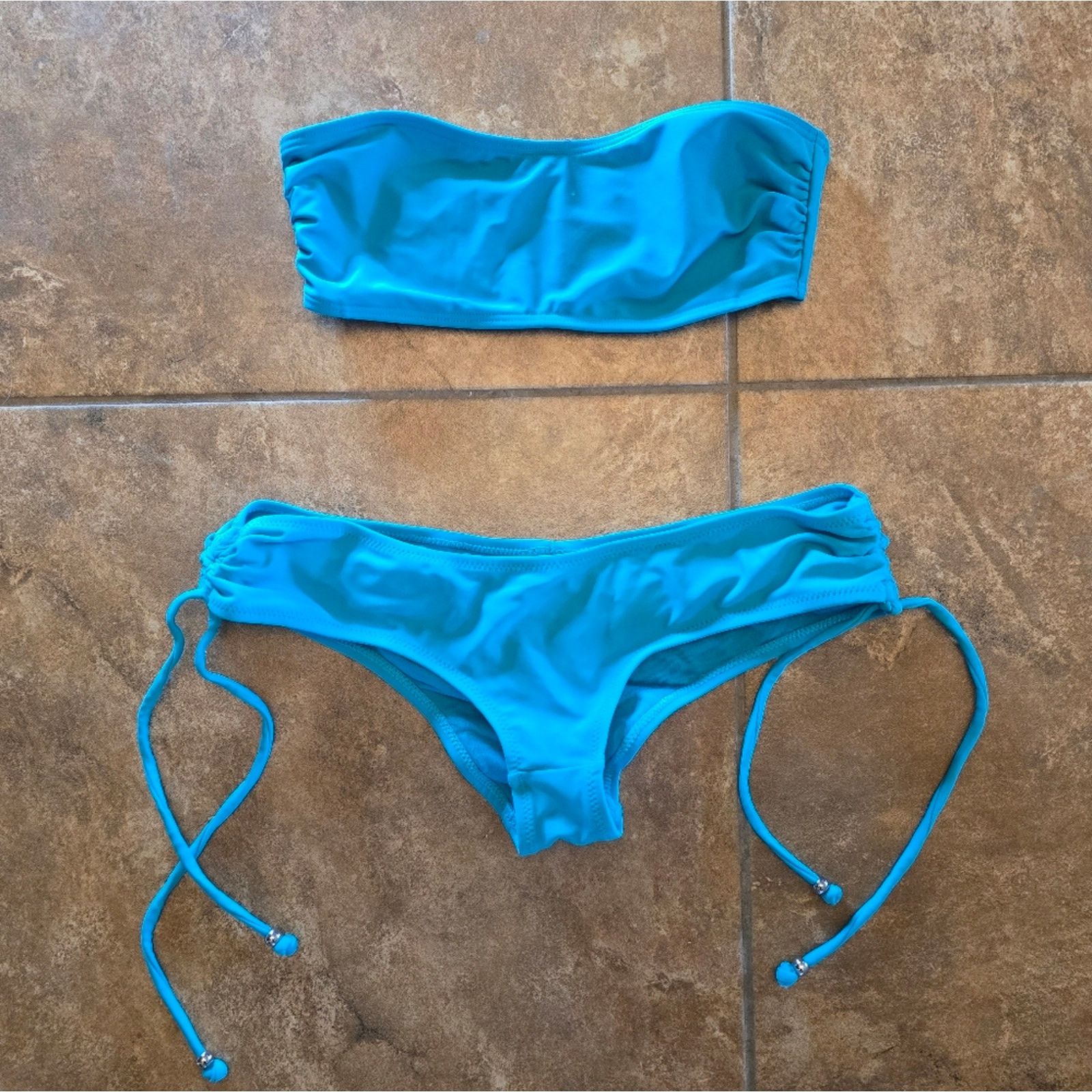Other Teal Wave | FYS | Hollywood×GoldCoast Bikini Set Size ONE SIZE - 3 Thumbnail