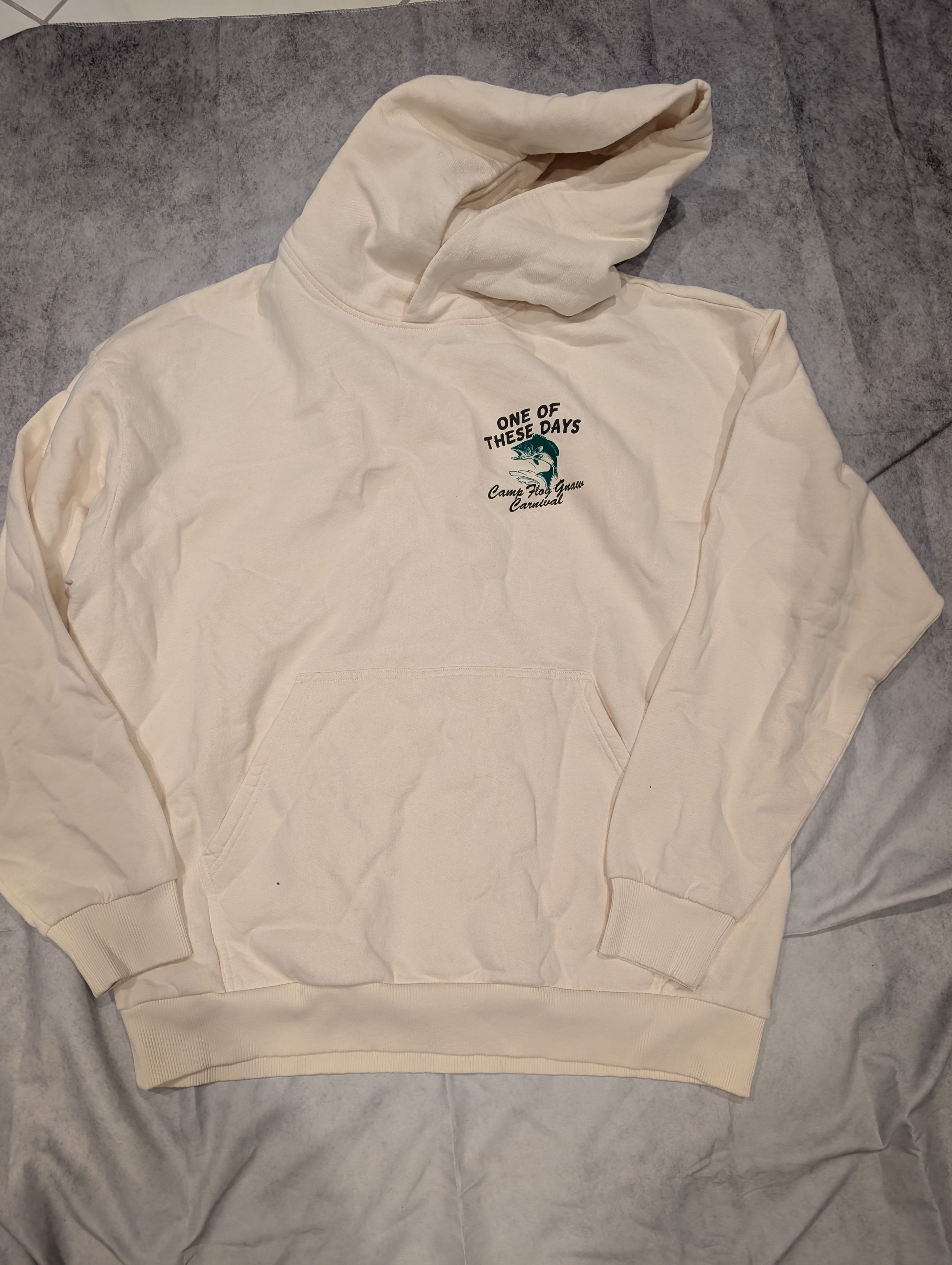 One of These Days One of these days Cream Hoodie XL Size US XL / EU 56 / 4 - 1 Thumbnail