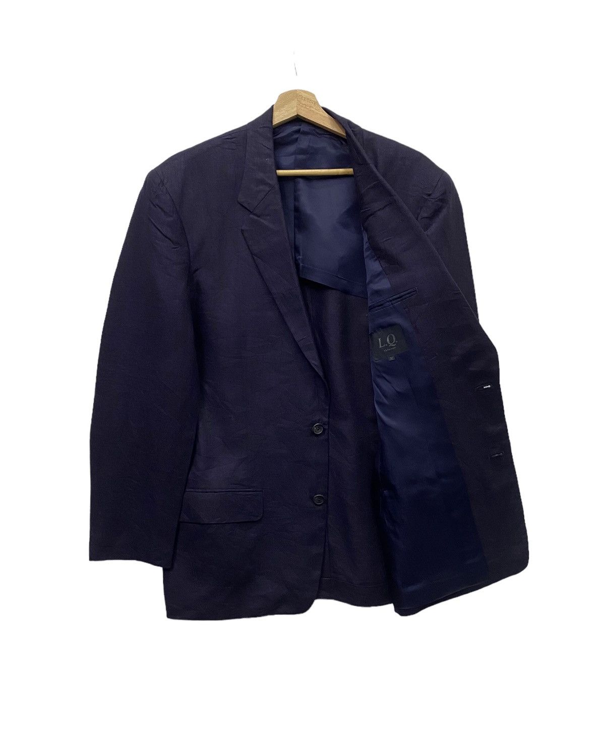 Y's × Y's for Men × Yohji Yamamoto 🔥RARE LQ YS FOR MEN DARK PURPLE BLAZER JACKET Size US M / EU 48-50 / 2 - 3 Thumbnail