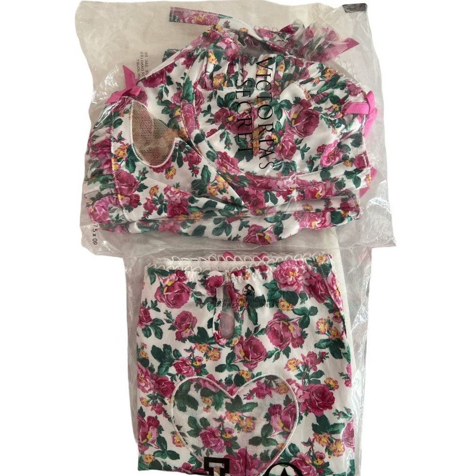 For Love & Lemons FOR LOVE & LEMONS Bustier and High-Waist Panty w/ Tag, XS Size ONE SIZE - 7 Thumbnail