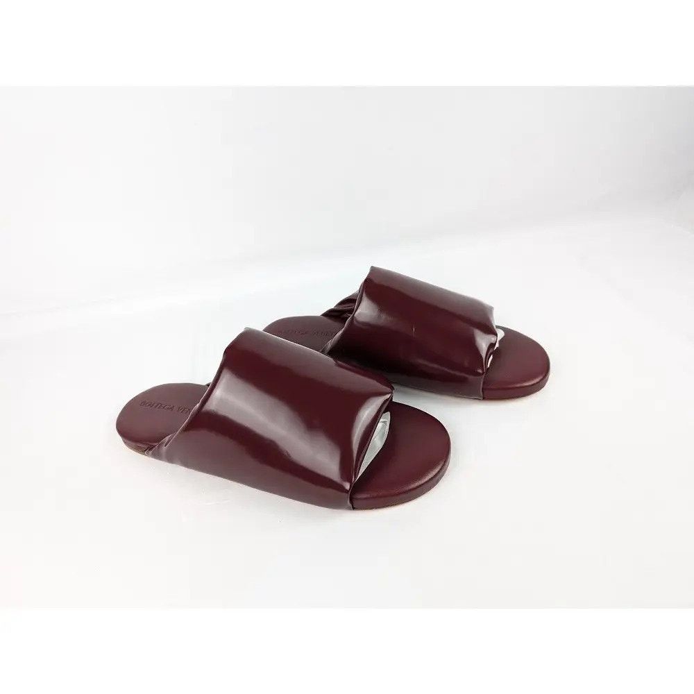 Bottega Veneta o1rshd1 Latex Sandal Leather in Merlot Size US 10 / EU 43 - 10 Thumbnail