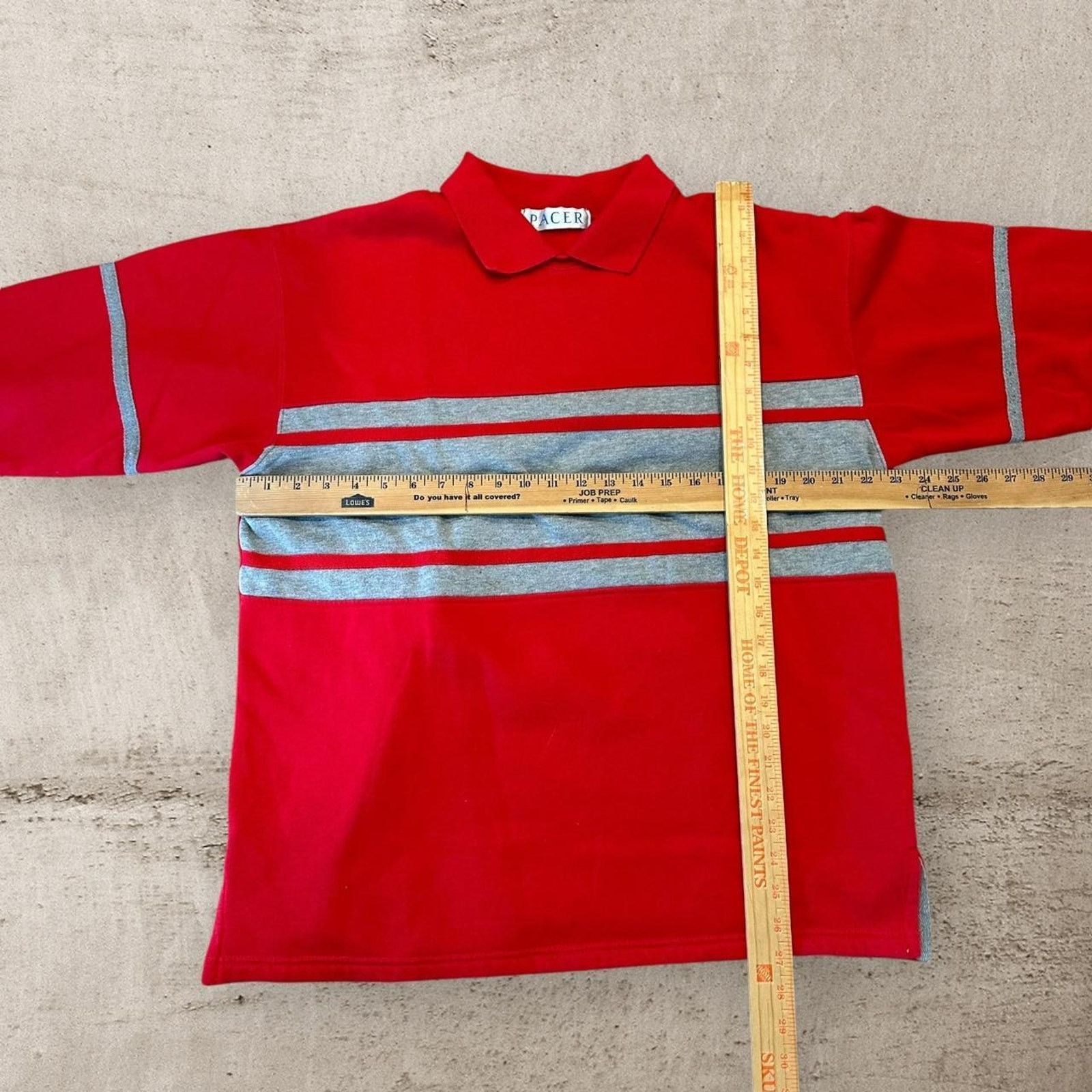 Vintage Vintage baggy striped rugby style sweatshirt Size US M / EU 48-50 / 2 - 4 Thumbnail