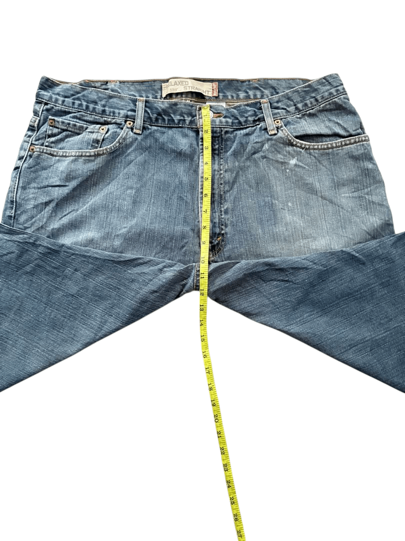 Levi's Vintage Levi's 559 Blue Faded Washed Relaxed Straight Jeans Size US 40 / EU 56 - 18 Thumbnail