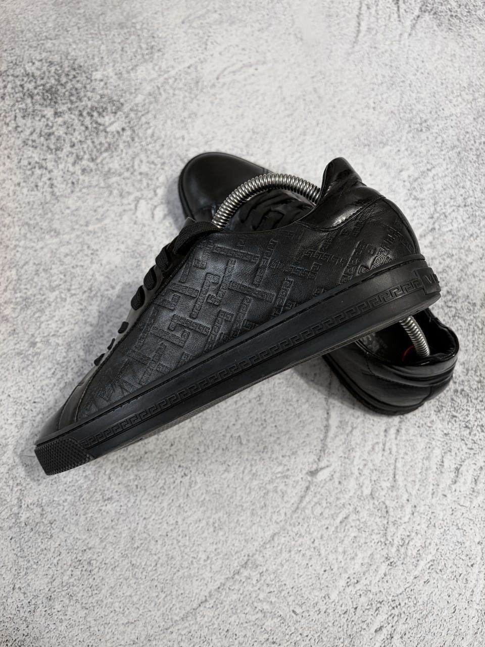 Versace Versace Medusa Greca Leather Sneakers Low Top Designer Shoes Size US 8 / EU 41 - 7 Thumbnail