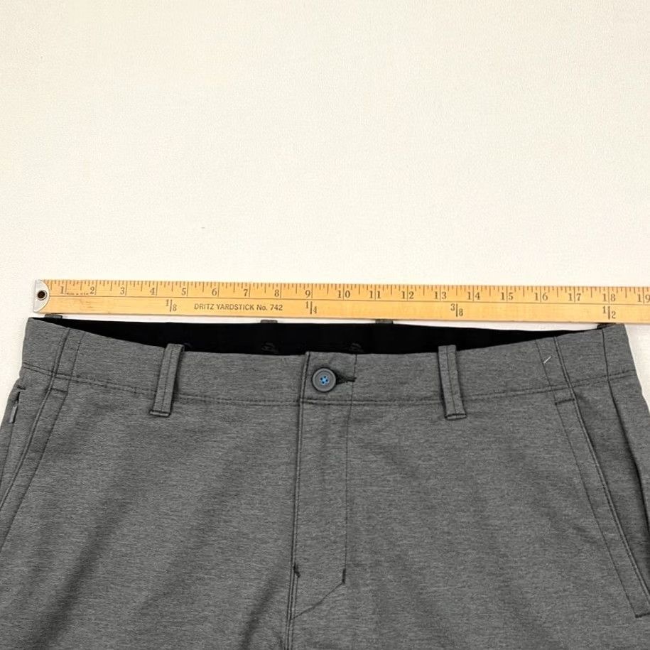 Tommy Bahama Tommy Bahama On Par Chino Pants Mens 36 x 32 Gray IslandZone Flat Front Golf Prep Regular Straight Pocket 5-Pocket Style Boy/Gentlemen Size US 36 / EU 52 - 5 Thumbnail