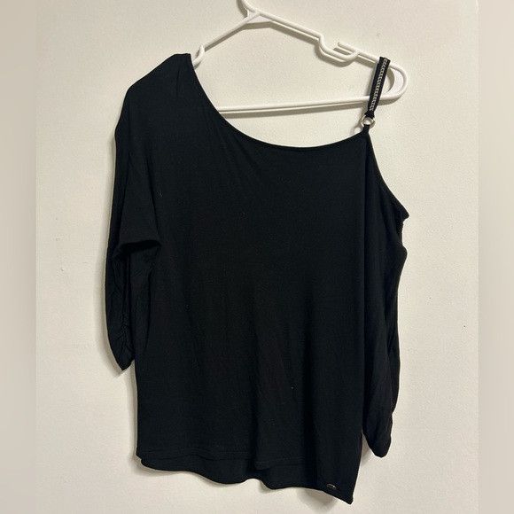 Guess Guess Black Long Sleeve Blouse Size S / US 4 / IT 40 - 1 Thumbnail