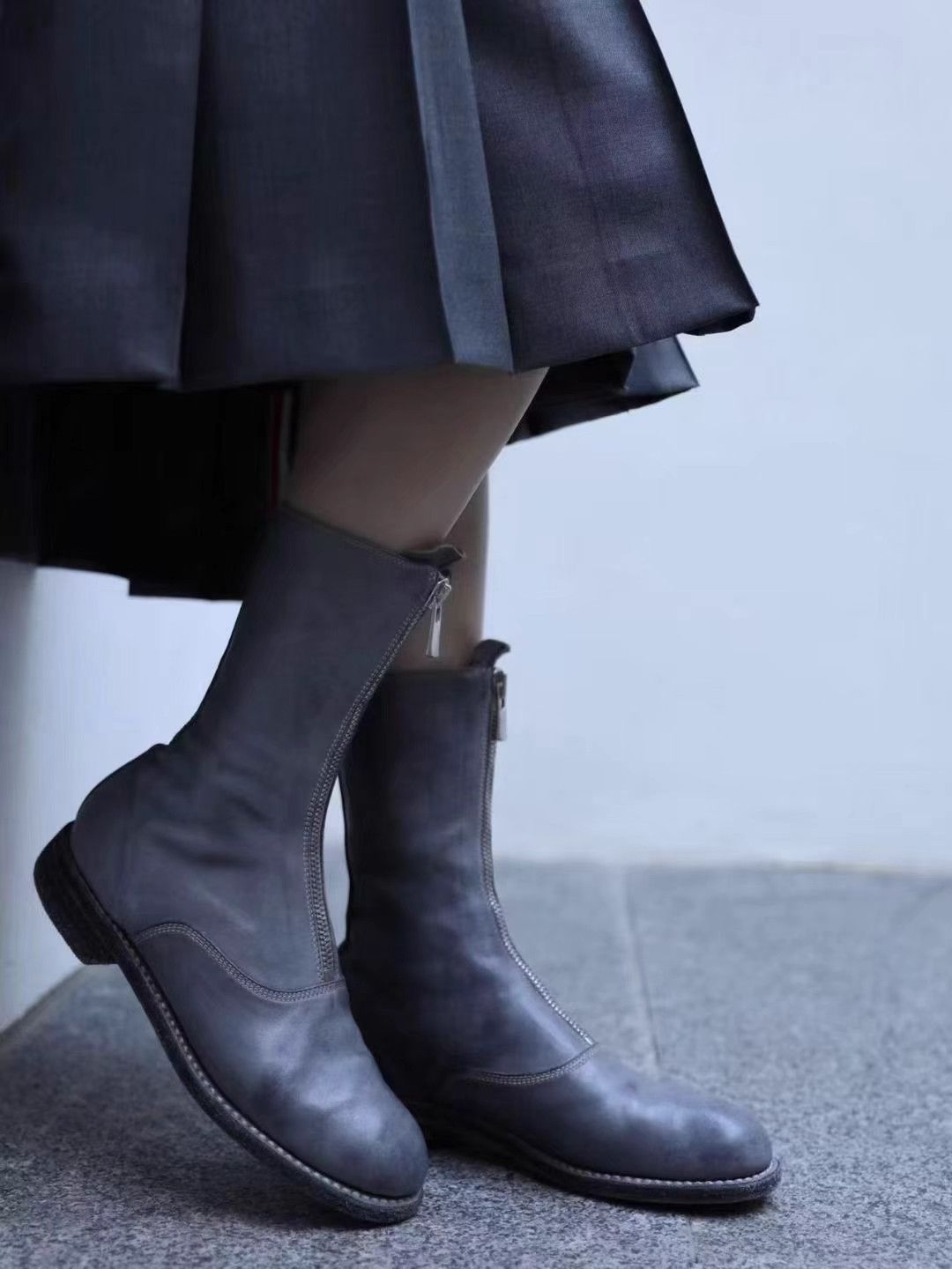 Guidi Guidi 310 Front Zip Boots K25 Size US 7 / IT 37 - 6 Thumbnail