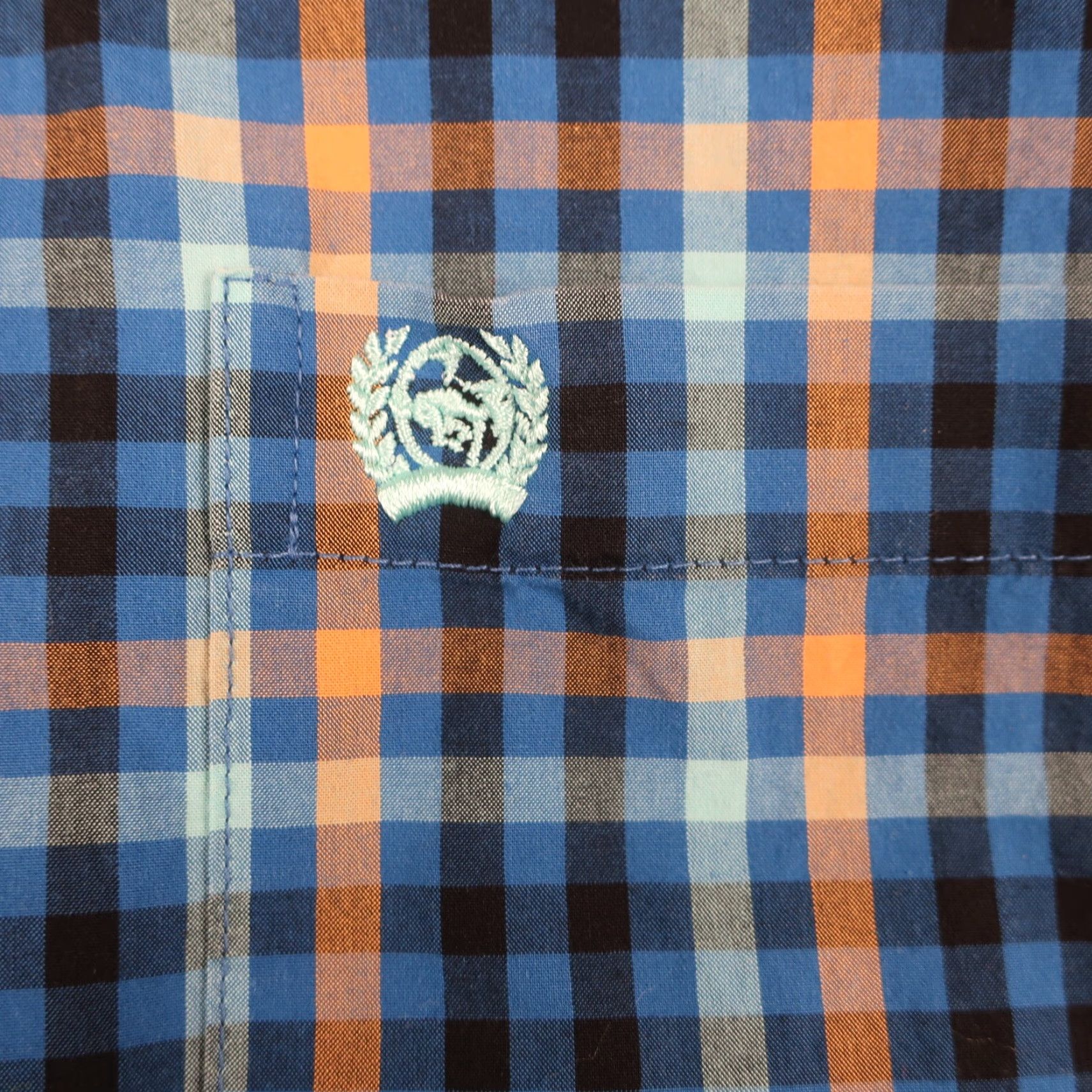 Vintage Cinch Button Shirt Mens M Blue Check Long Sleeve Rodeo Cowboy Ranch EUC Size US M / EU 48-50 / 2 - 4 Thumbnail