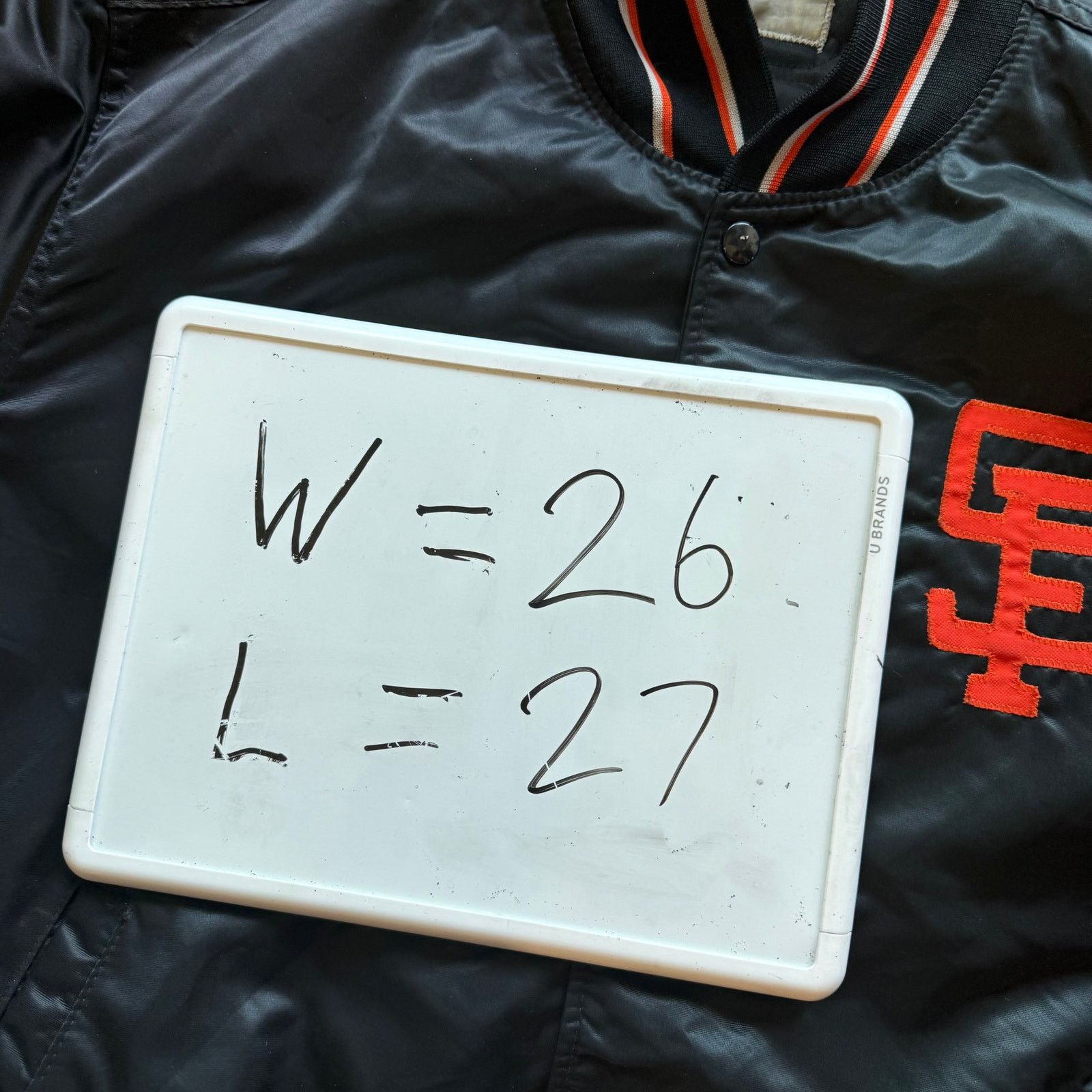 MLB Vintage 1980s San Francisco Giants Satin Bomber Jacket XL Size US XL / EU 56 / 4 - 5 Thumbnail