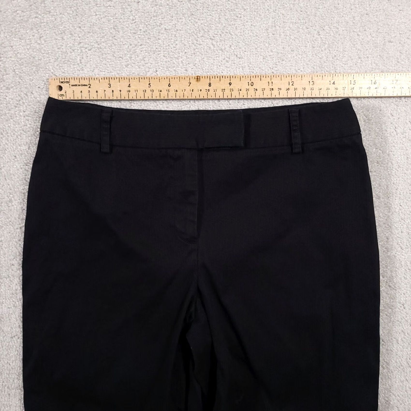 Kenneth Cole Kenneth Cole Unlisted Capri Pants 8 Dark Blue Stretch Straight Womens Size 30" / US 8 / IT 44 - 6 Thumbnail