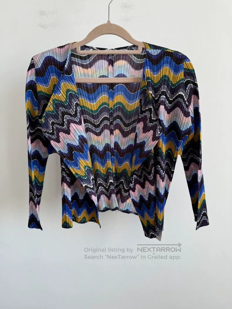 Issey Miyake Issey Miyake size:3 Rainbow Cardigan Size S / US 4 / IT 40 - 1 Thumbnail