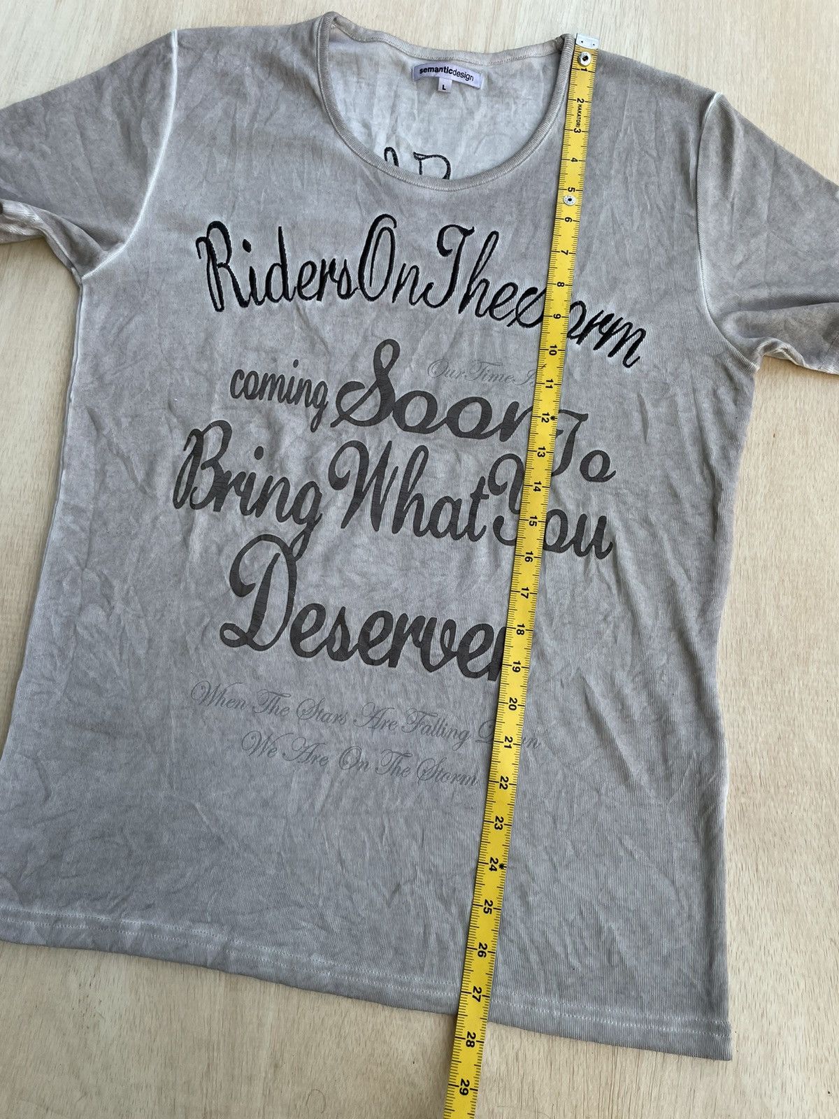 If Six Was Nine × Japanese Brand × semanticdesign Semantic Design ifsixwasnine Lgb Style Tshirt Size US L / EU 52-54 / 3 - 9 Thumbnail