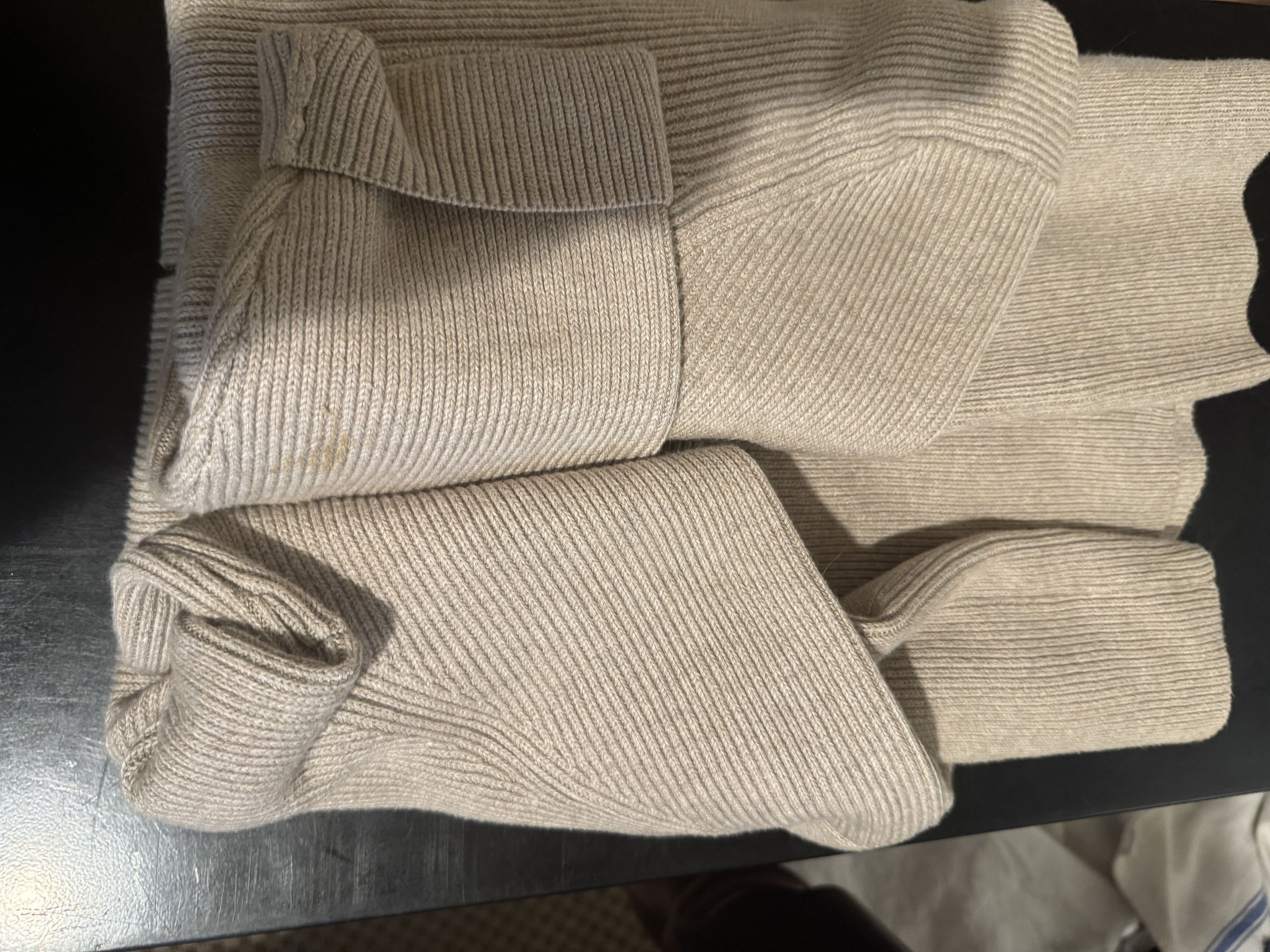 Banana Republic Banana Republic Cotton Beige Sweater. US L Size US L / EU 52-54 / 3 - 3 Thumbnail