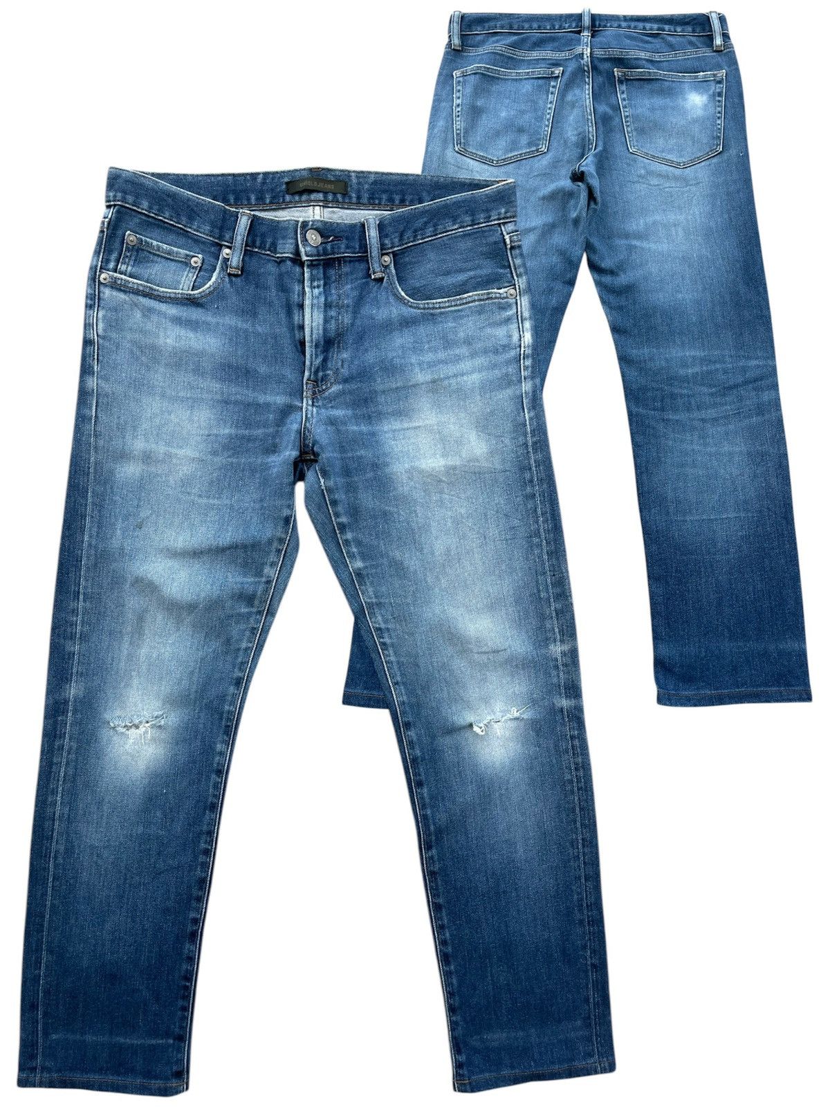 Japanese Brand × Uniqlo 🔥Japanase Brands Uniqlo Jeans Streetwear W32🔥 Size US 32 / EU 48 - 1 Thumbnail