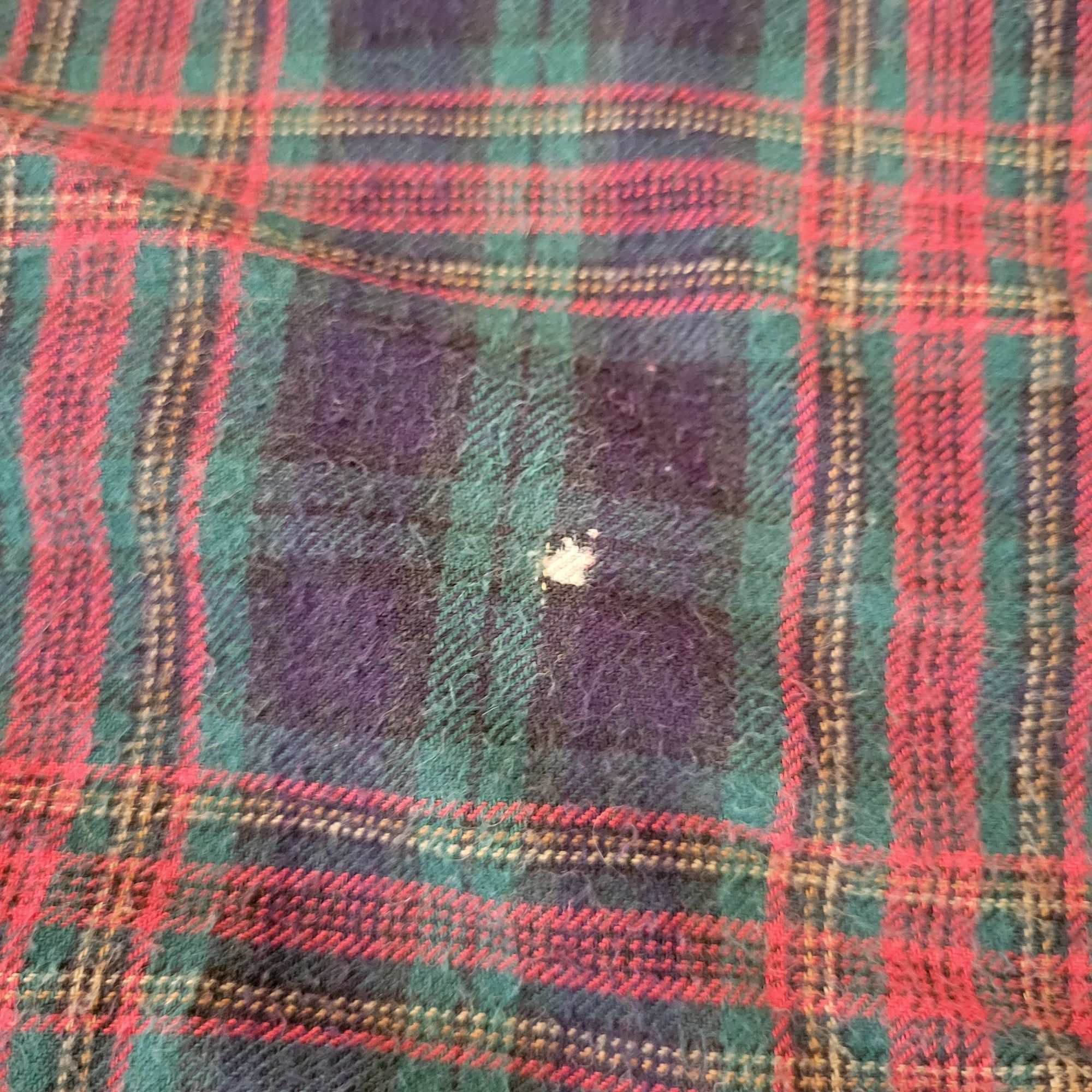 Woolrich Woolen Mills Woolrich L Plaid Button Up Flannel Shirt Green Red Plaid Cot Size US L / EU 52-54 / 3 - 8 Thumbnail