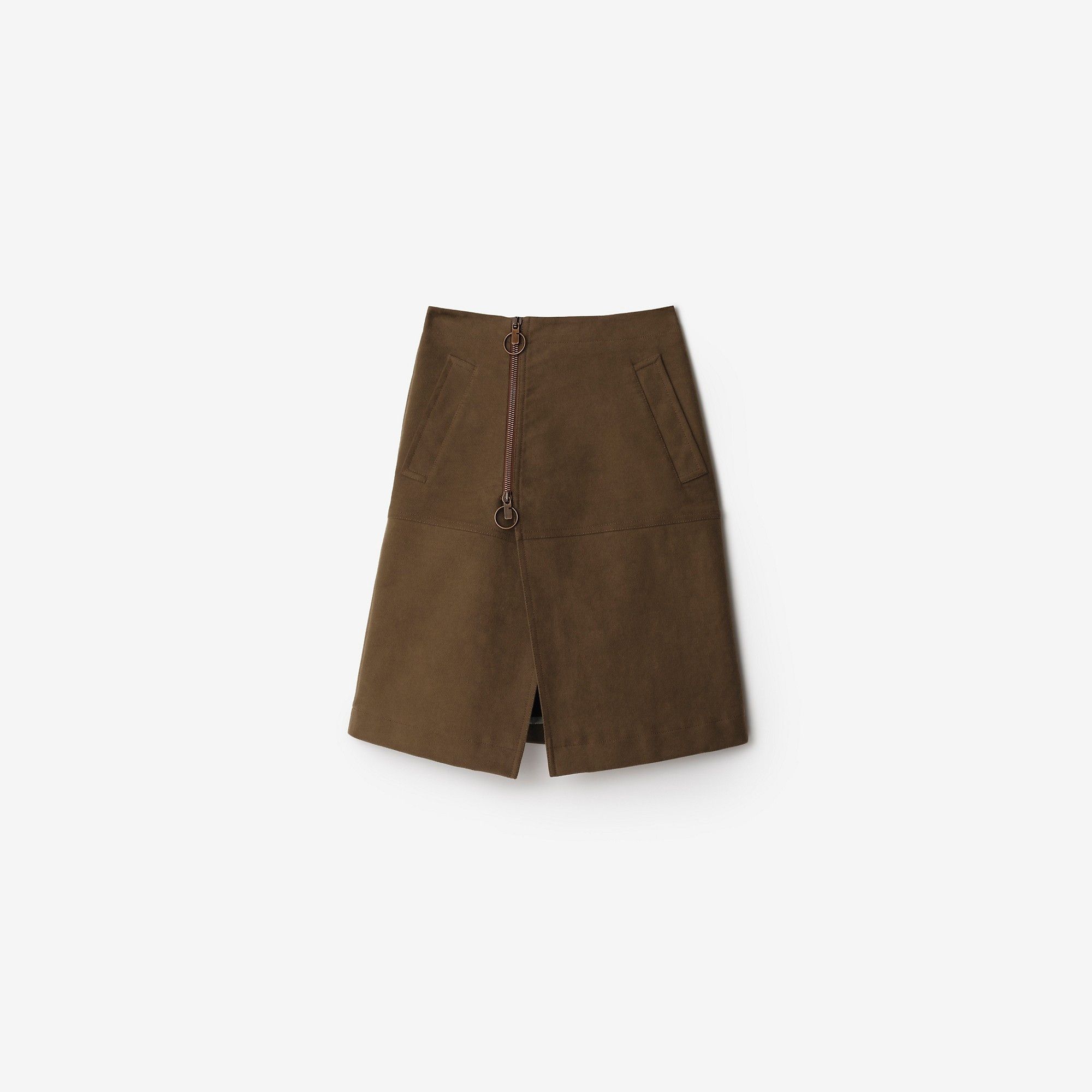 Burberry o1w1db10426 Cotton Skirt in Bramble Size 28" / US 6 / IT 42 - 1 Thumbnail