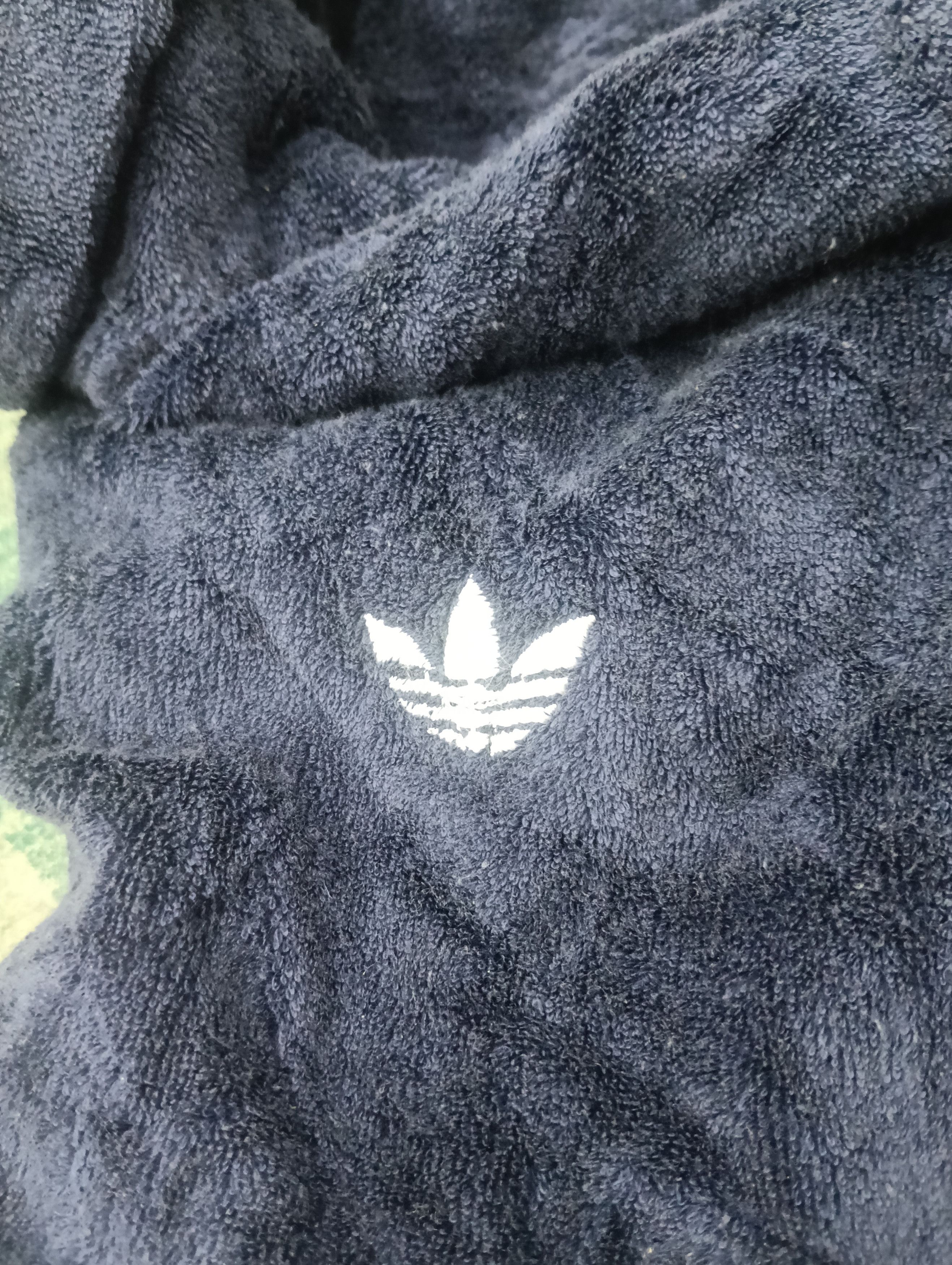 Adidas × Vintage 80s Adidas Zip Up Like Velvet Jacket Size US XL / EU 56 / 4 - 5 Thumbnail