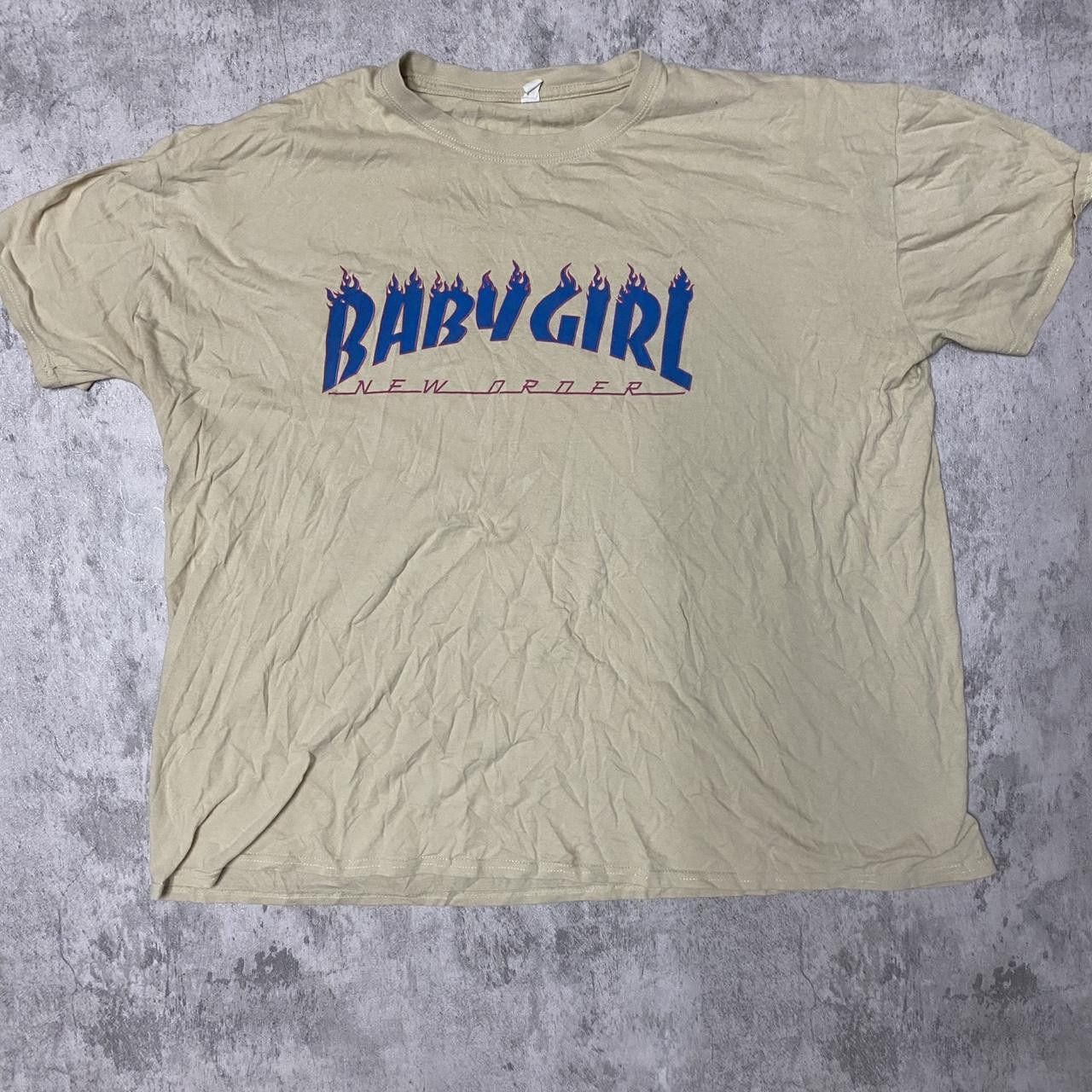 Thrasher Cream Thrasher baby girl New Order tee Size US XXL / EU 58 / 5 - 1 Thumbnail