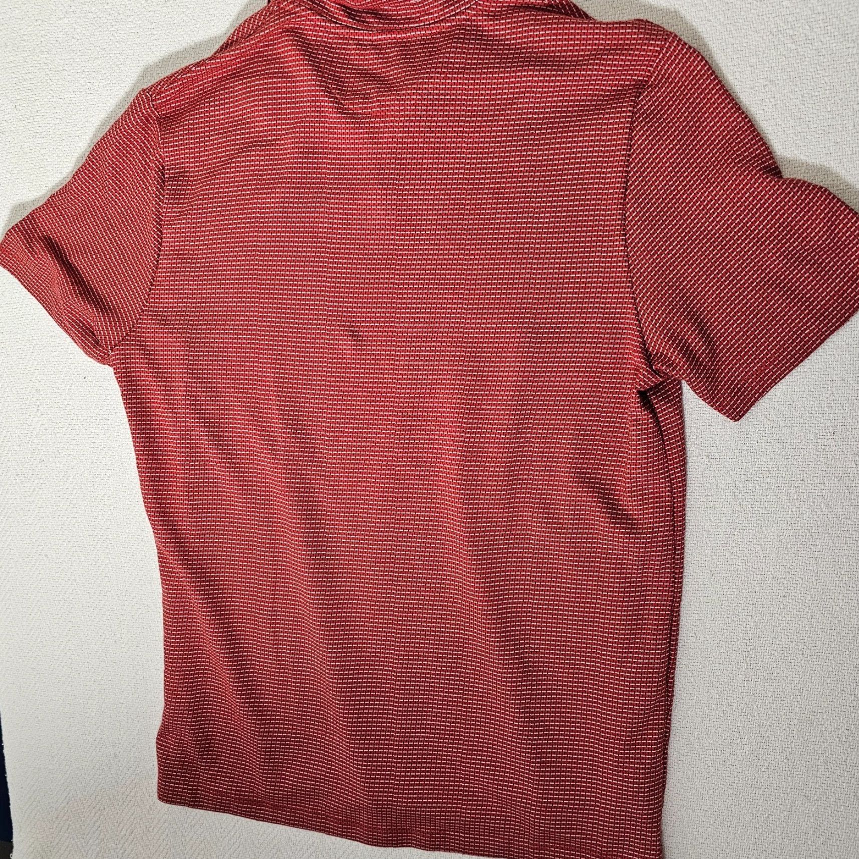 Perry Ellis Perry Ellis Polo Men's Adult XL Golf Stretch Red Geometric Short Sleeve Size US XL / EU 56 / 4 - 6 Thumbnail
