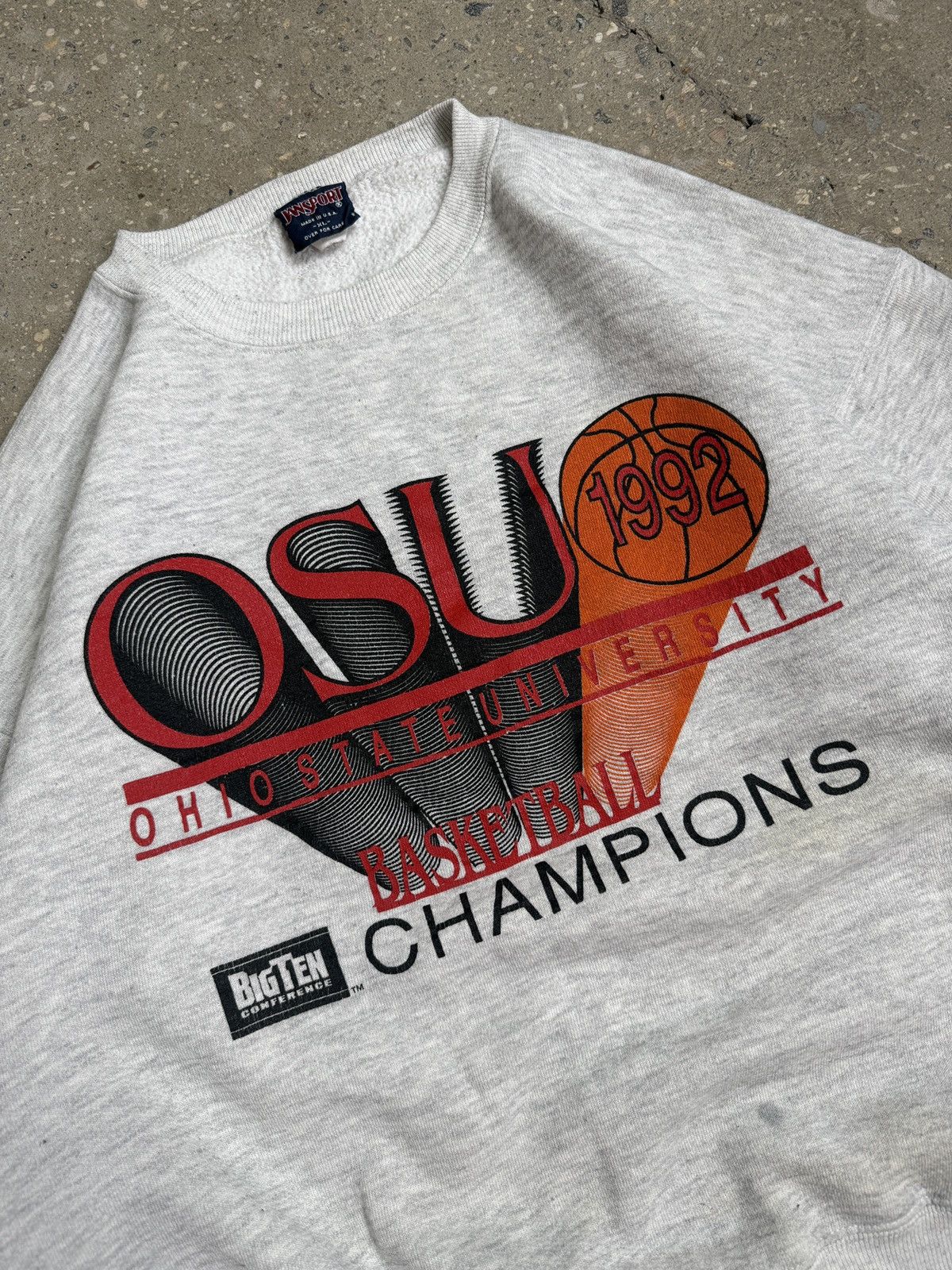 Vintage ‘92 Ohio State Basketball Champs Vintage Crewneck Size US XL / EU 56 / 4 - 3 Thumbnail