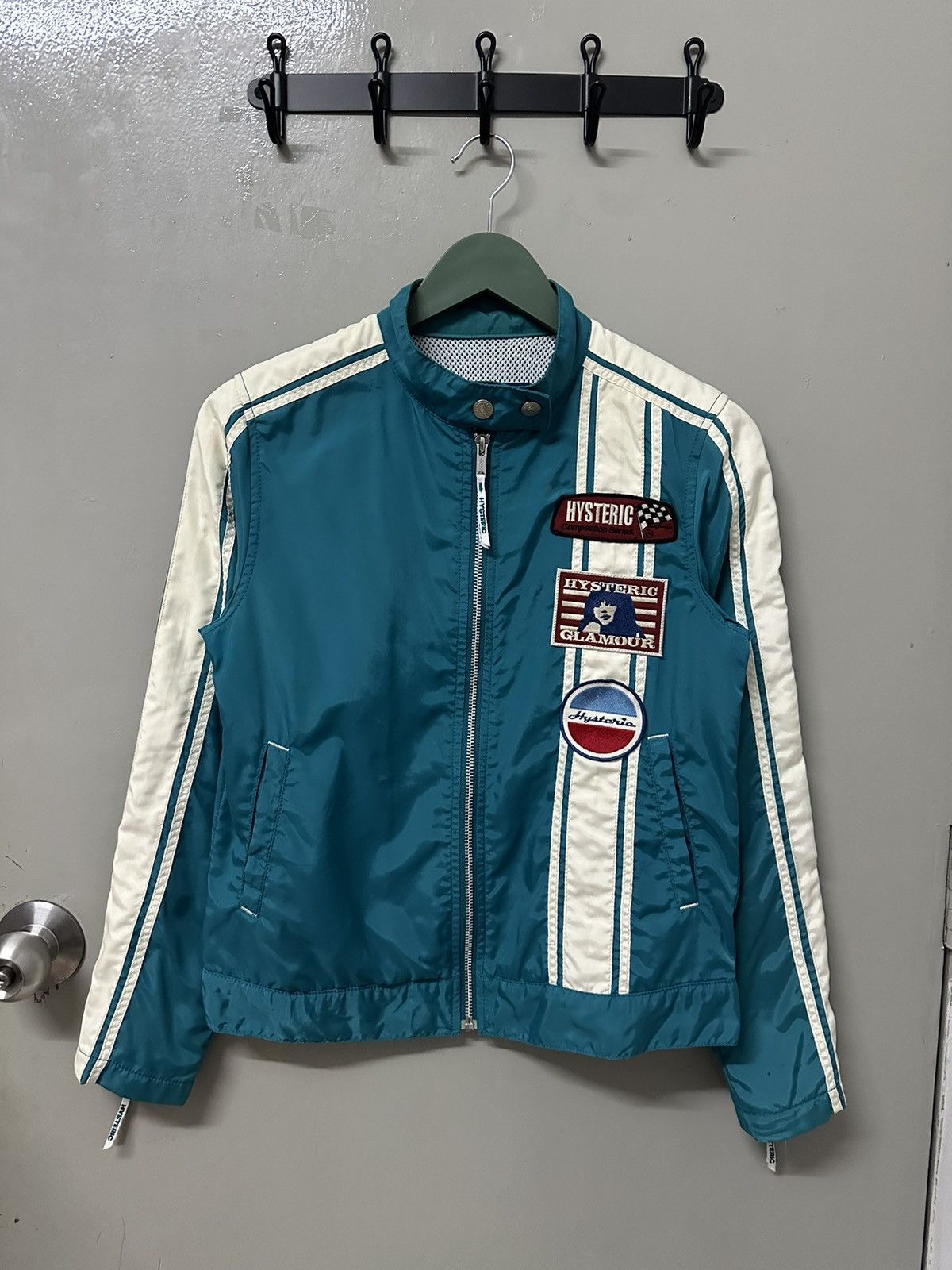 Hysteric Glamour × Japanese Brand × Vintage Vintage HYSTERIC GLAMOUR Patches Zipper Jacket Size US XS / EU 42 / 0 - 1 Thumbnail