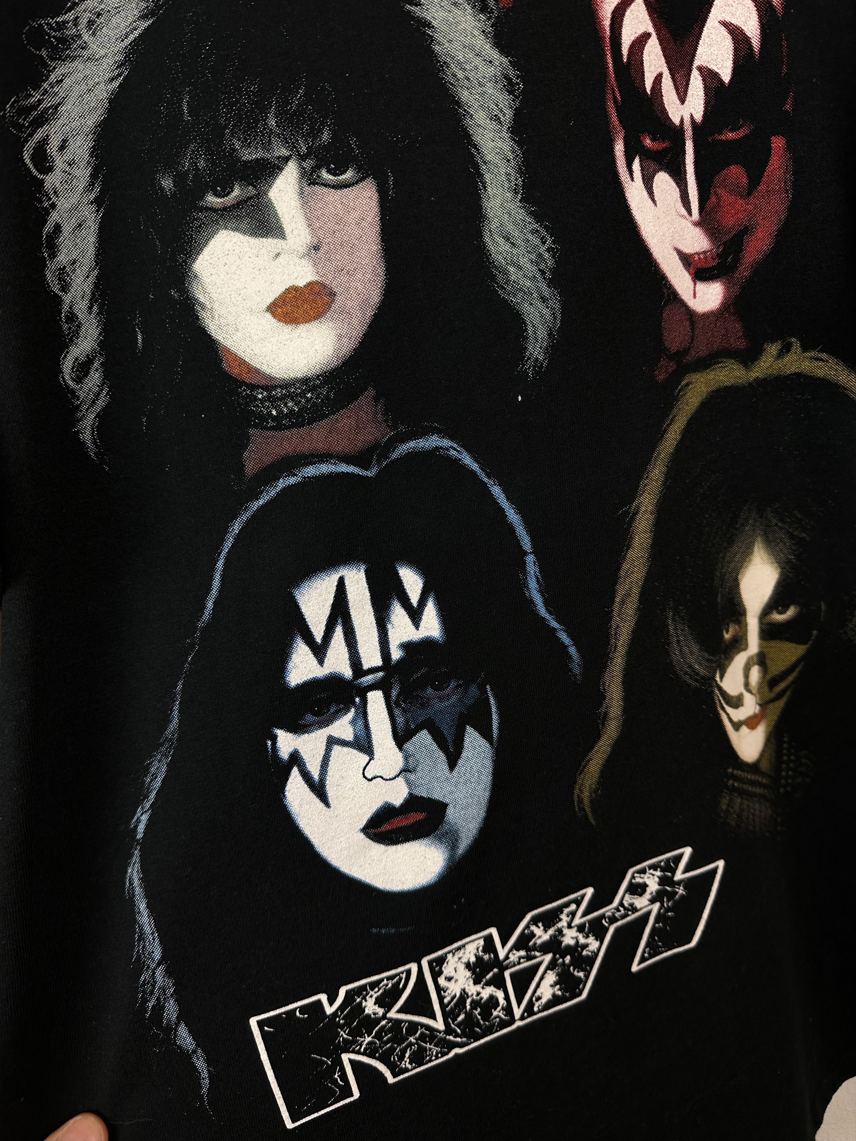 Band Tees Vintage Kiss Army Depot Faces Band Rare Graphic Shirt Tee Size US XL / EU 56 / 4 - 8 Thumbnail