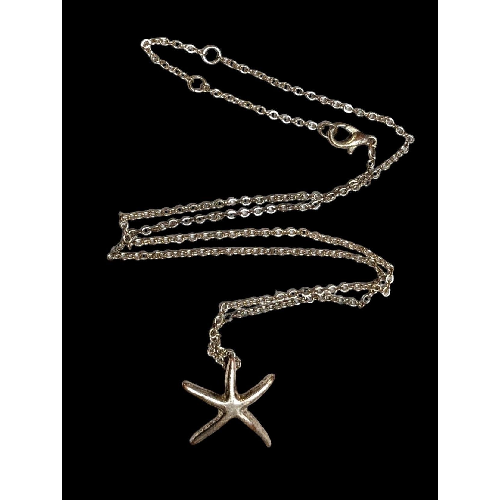 Other Minimalist Silver Starfish Pendant Necklace Size ONE SIZE - 1 Thumbnail