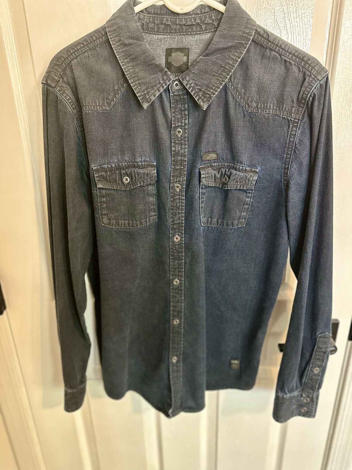 Harley Davidson Harley Davidson denim western shirt Size US M / EU 48-50 / 2 - 1 Thumbnail