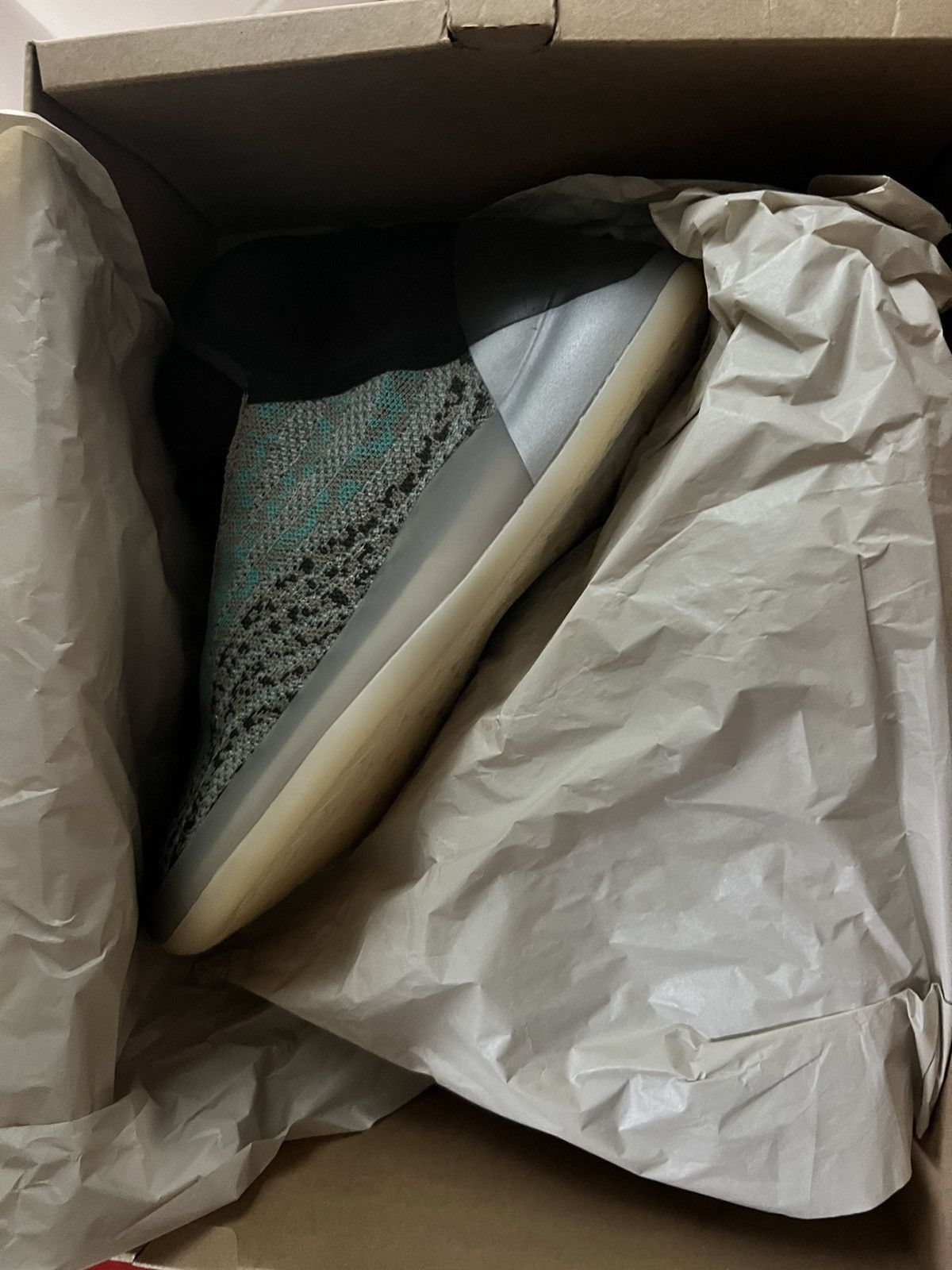 Adidas × Kanye West Size 10.5 - adidas Yeezy Quantum Teal Blue Size US 10.5 / EU 43-44 - 2 Thumbnail
