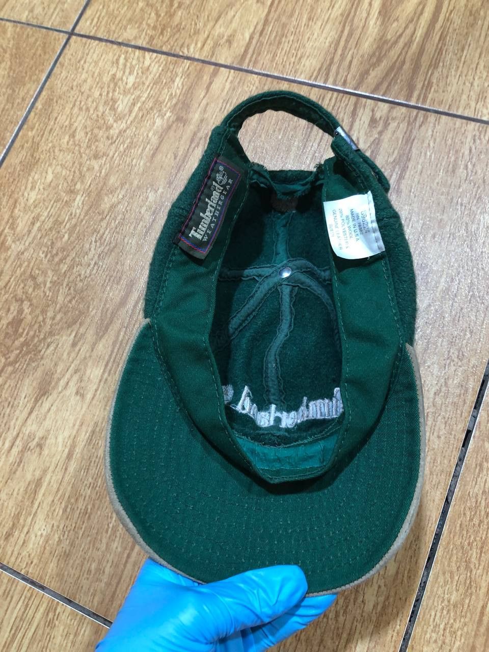 Timberland Vintage 90s Timberland cap streetwear y2k style big logo Size ONE SIZE - 12 Thumbnail