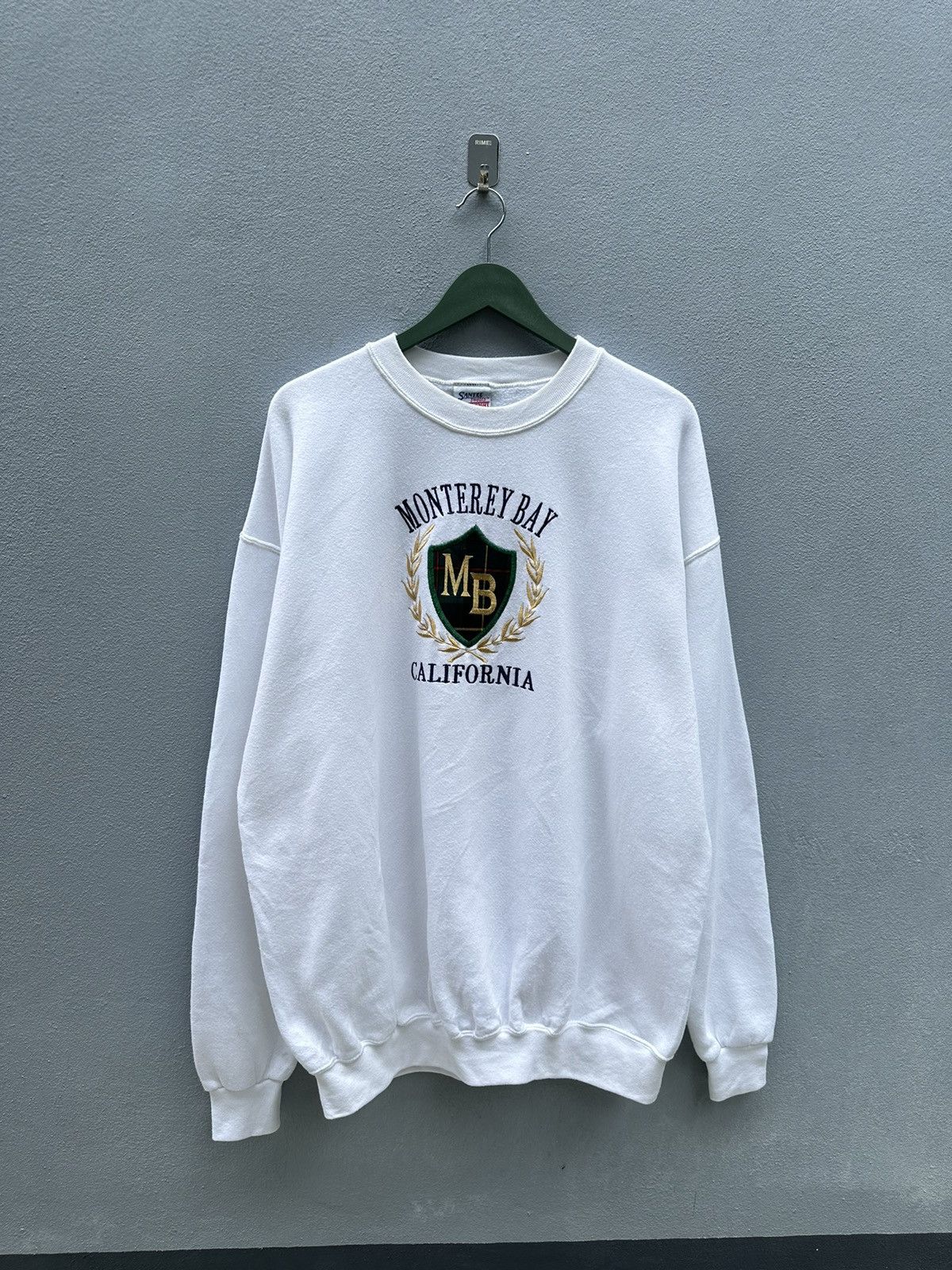 California Republic × Vintage Vintage Monterey Bay California Crewneck A156 Size US XL / EU 56 / 4 - 1 Thumbnail