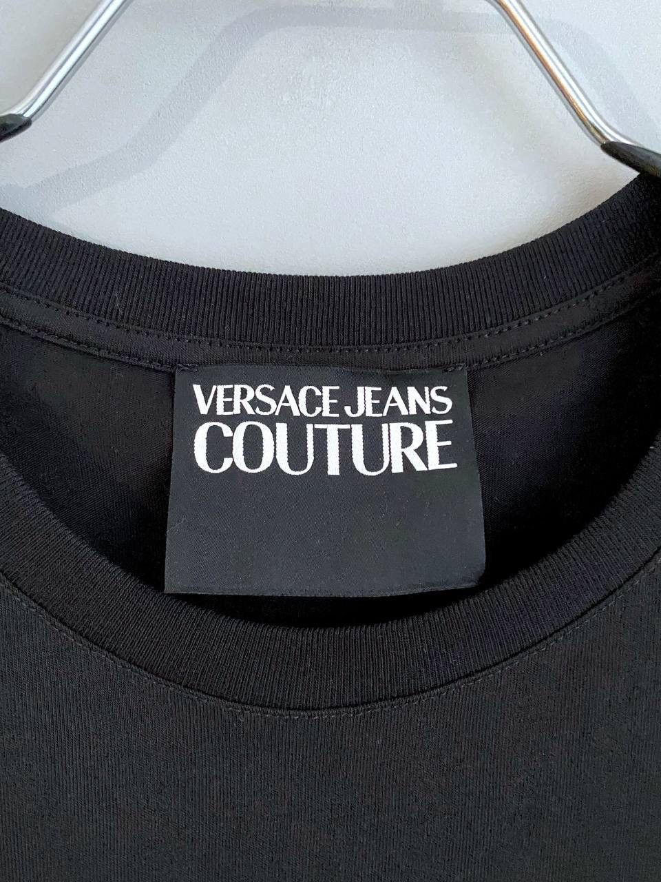 Designer × Versace Versace Jeans Couture Men’s Black T-Shirt, Size M Size US M / EU 48-50 / 2 - 7 Thumbnail