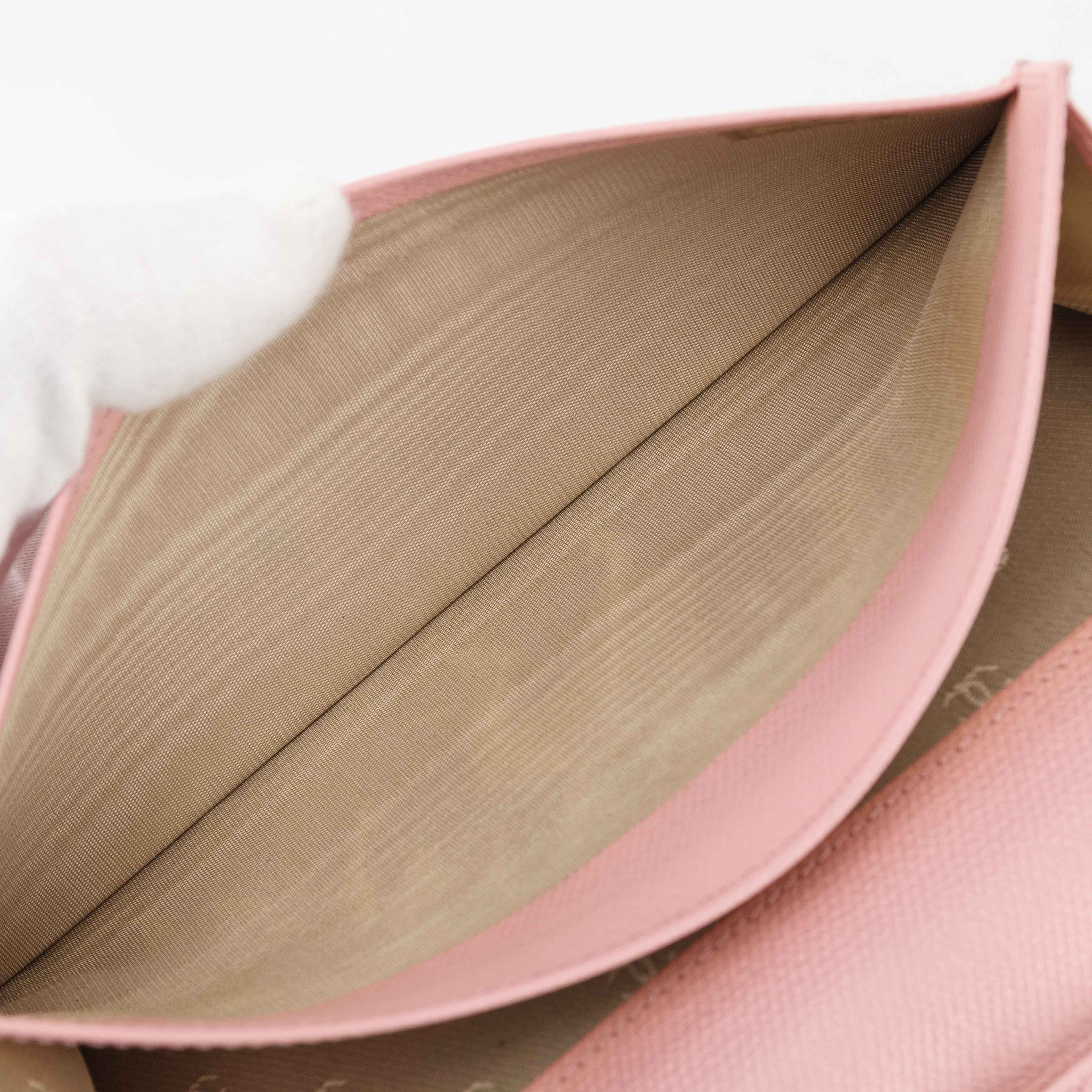 Chanel Chanel Classic Flap Long Wallet in Pink Caviar Leather Size ONE SIZE - 19 Thumbnail