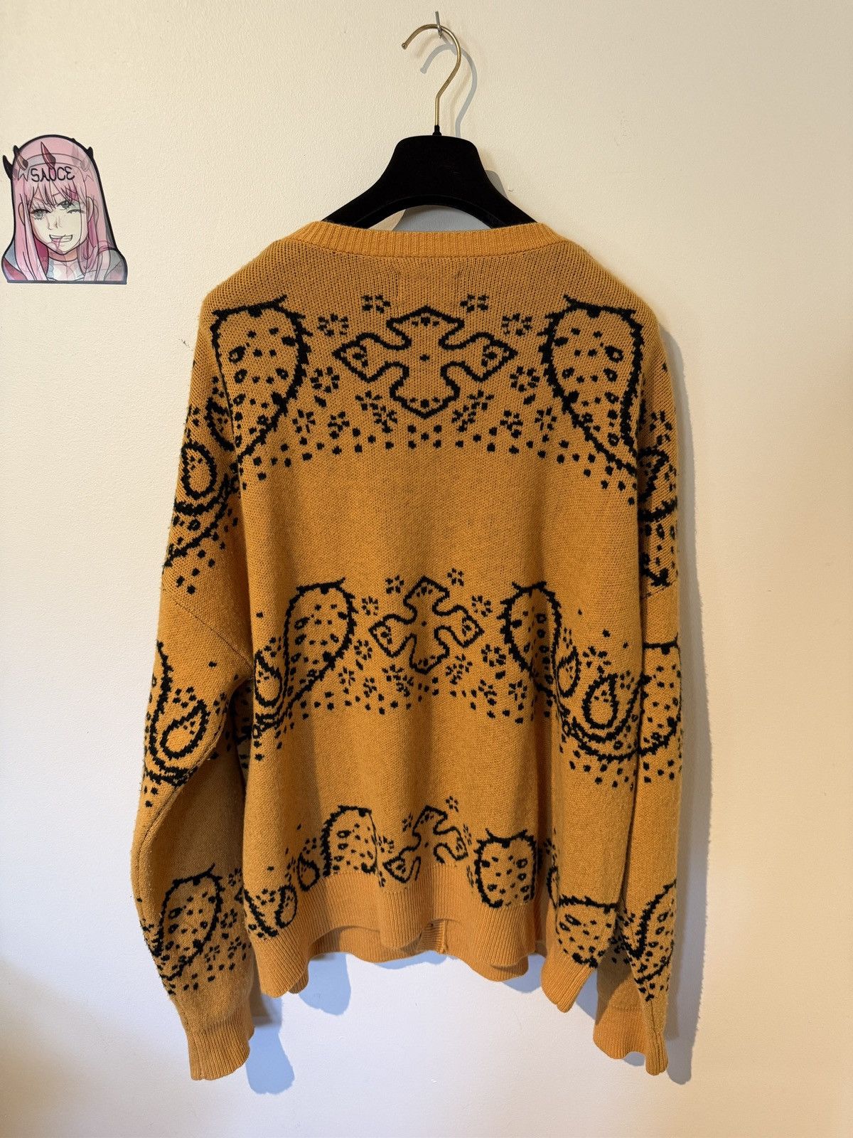 Rhude Rhude Cactus Jacquard Cardigan Size US L / EU 52-54 / 3 - 2 Thumbnail