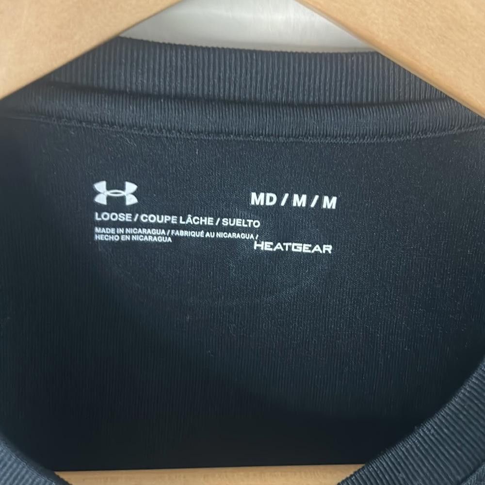 Under Armour UnderArmour -SS RN T-Med Loose fit -Heatgear -100% poly blk Size US M / EU 48-50 / 2 - 4 Thumbnail