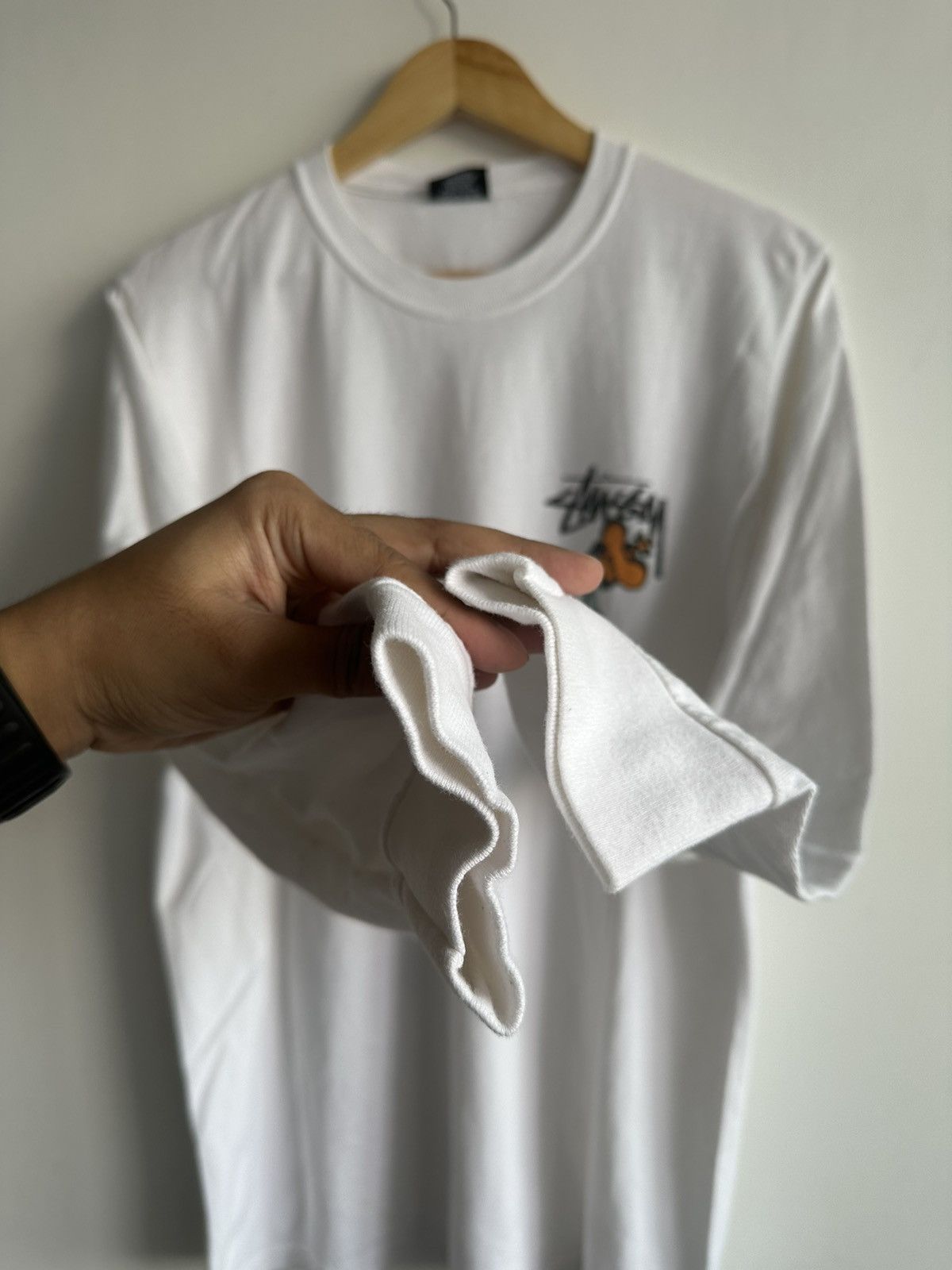 Stussy × Vintage Vintage Stussy Chess King Worldwide Streetwear RARE Tshirt Size US M / EU 48-50 / 2 - 4 Thumbnail