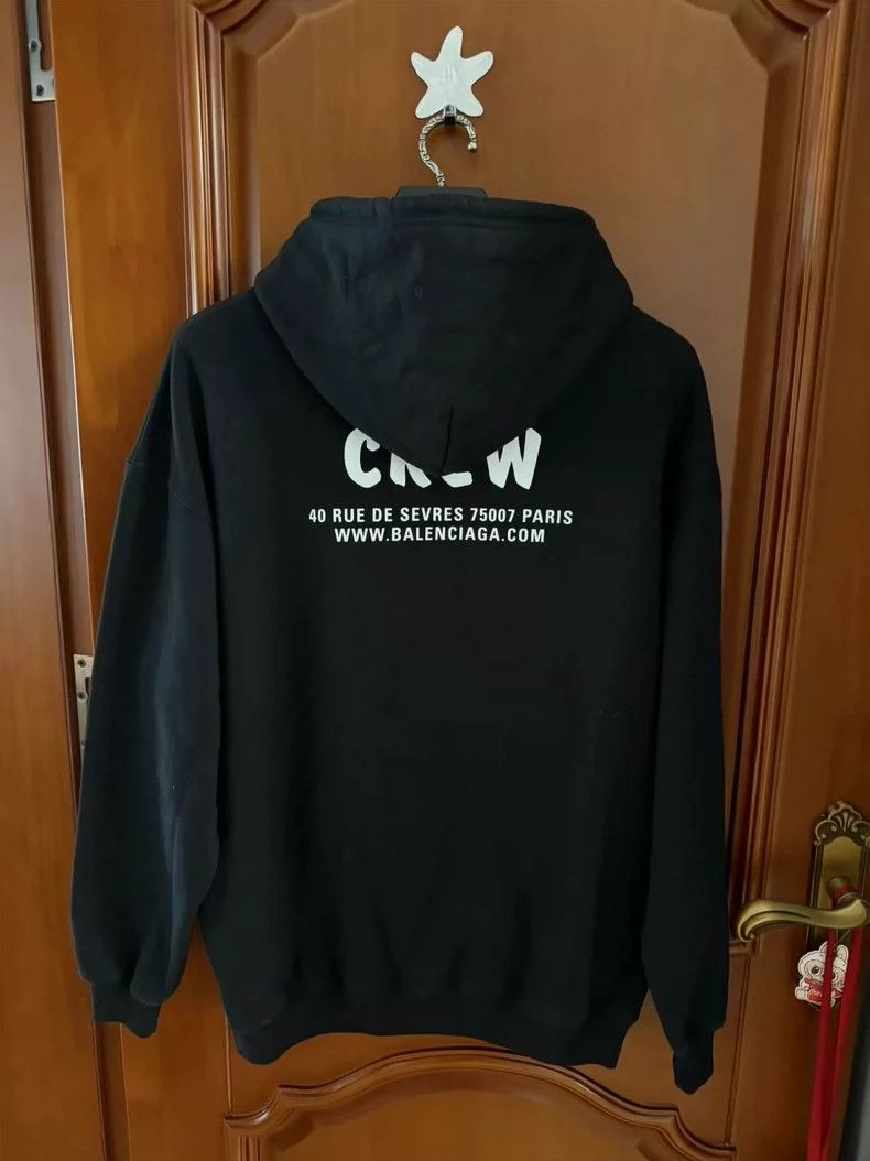 Balenciaga Balenciaga Crew Sweater Black Size US XS / EU 42 / 0 - 2 Thumbnail