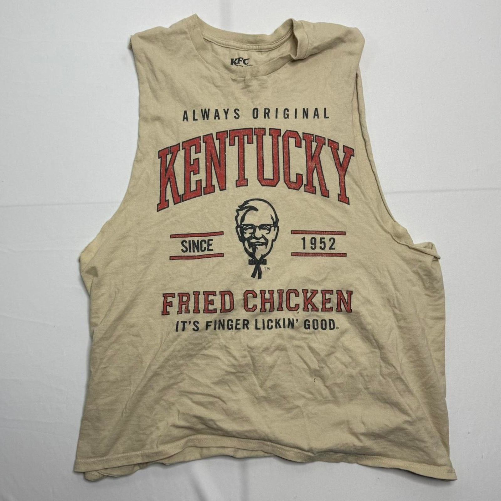 Other Vintage KFC Sleeveless Muscle Tee Streetwear Size XL Size US XL / EU 56 / 4 - 1 Thumbnail