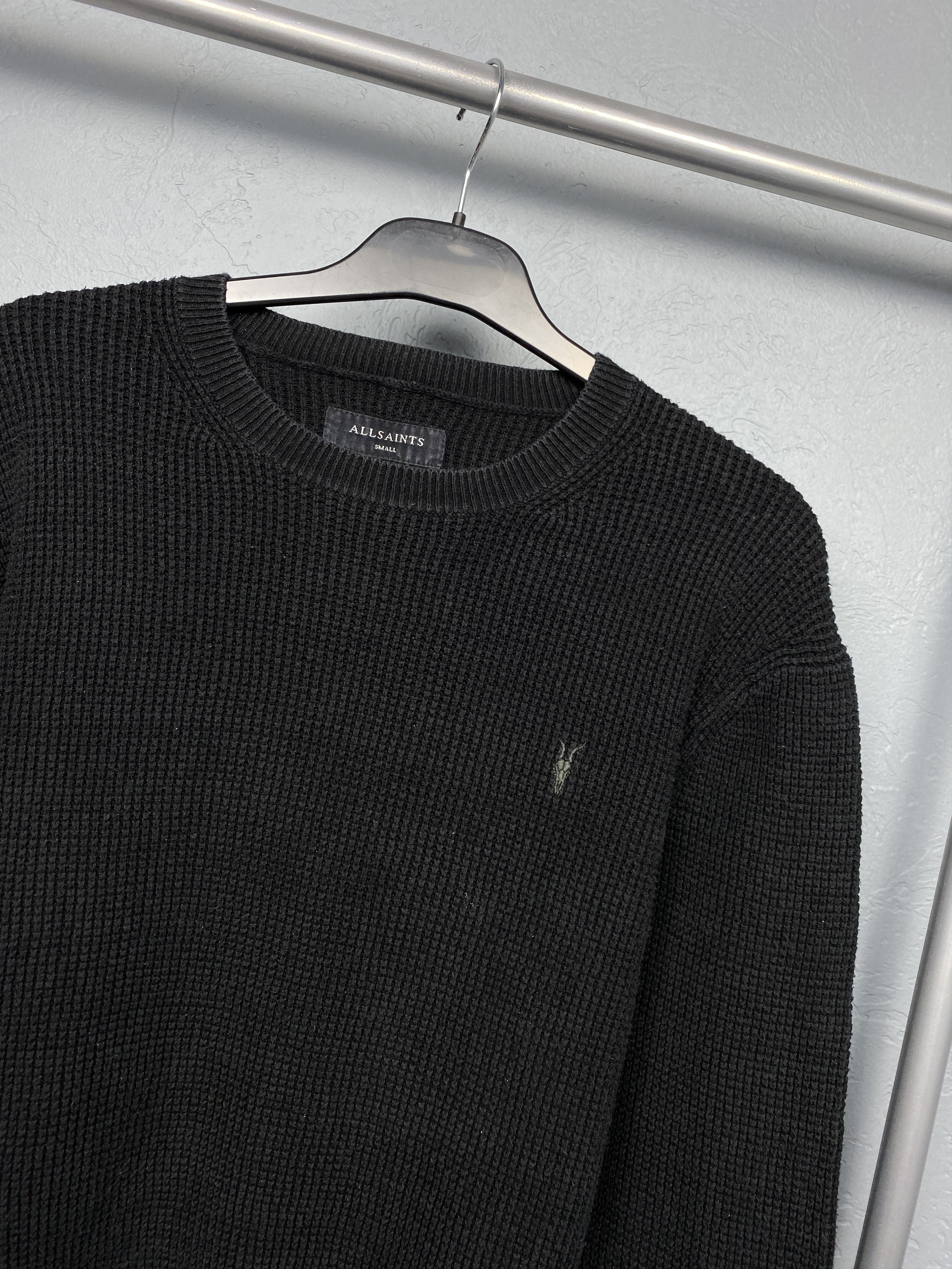Allsaints Allsaints Vintage Mens Mert Knit Crew Neck Sweater Size US S / EU 44-46 / 1 - 2 Thumbnail