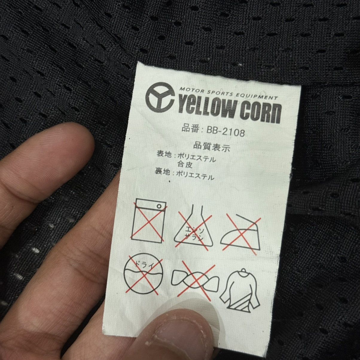 YELLOW CORN Vintage Yellow Corn Sledge Hammer Moto Racing Padded Jacket Size US L / EU 52-54 / 3 - 21 Thumbnail